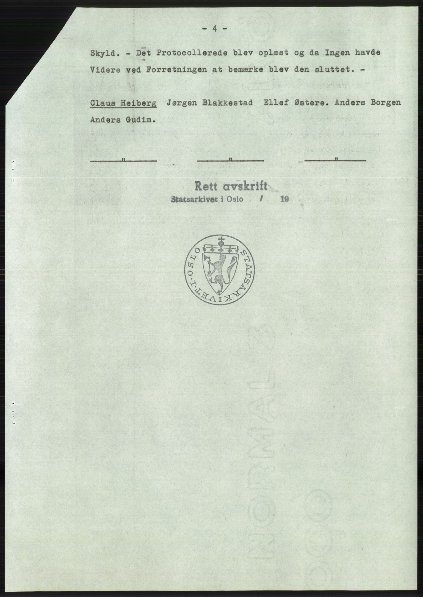 Statsarkivet i Oslo, SAO/A-10621/Z/Zd/L0028: Avskrifter, j.nr 20-2143/1969, 1969, p. 147