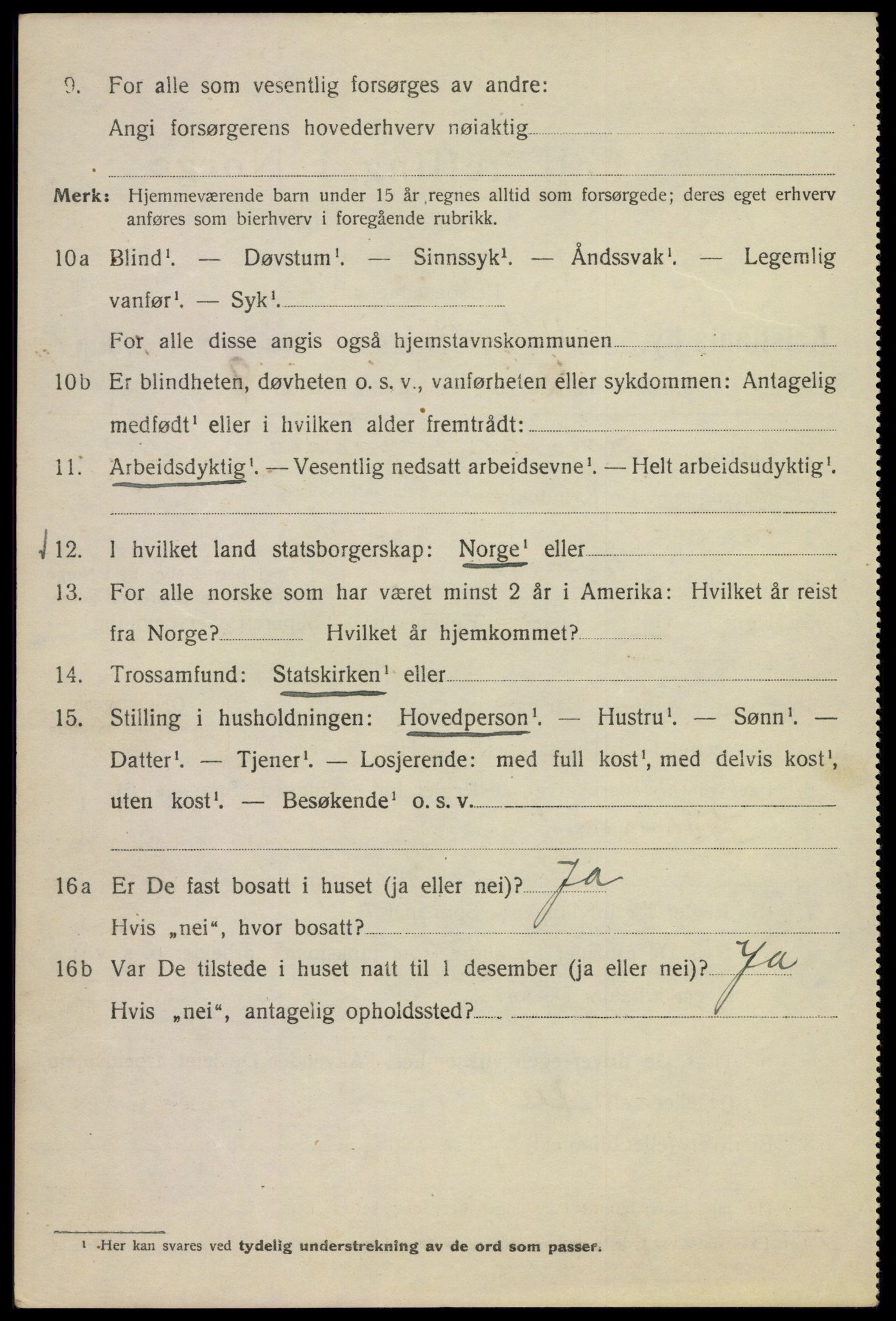 SAO, 1920 census for Kristiania, 1920, p. 614568