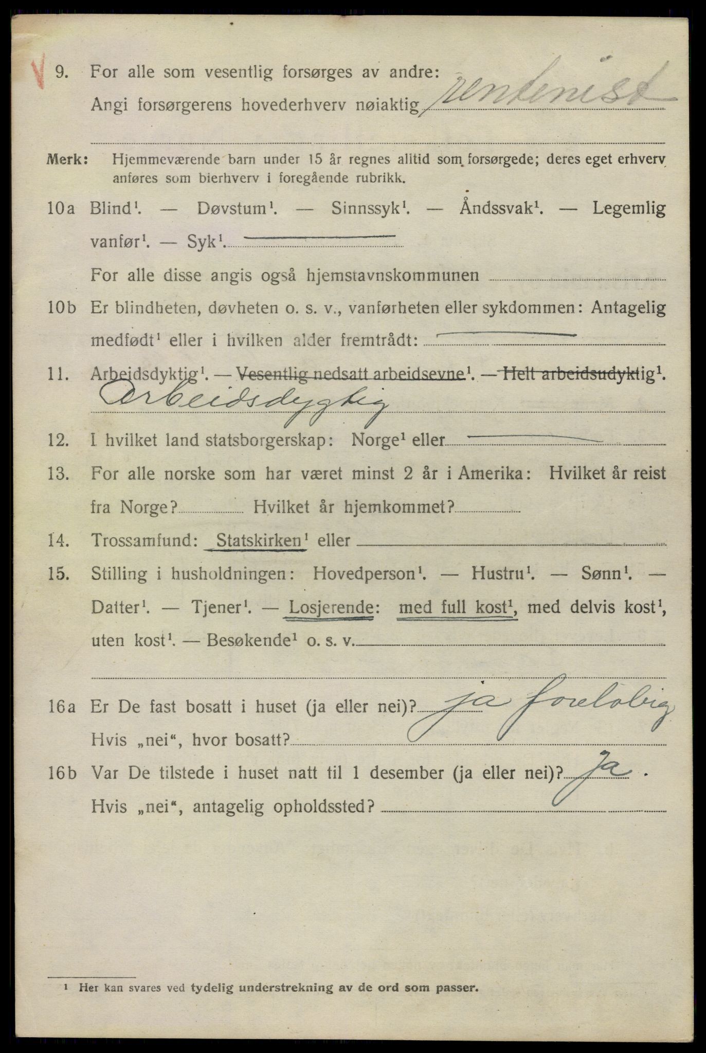 SAO, 1920 census for Kristiania, 1920, p. 302968