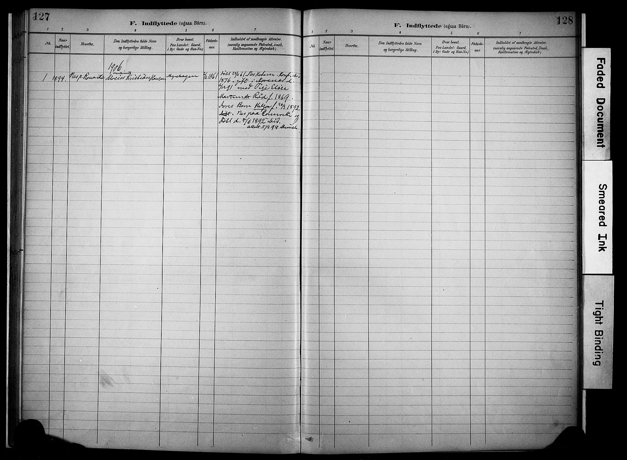 Nes prestekontor, Hedmark, AV/SAH-PREST-020/K/Ka/L0011: Parish register (official) no. 11, 1887-1905, p. 127-128