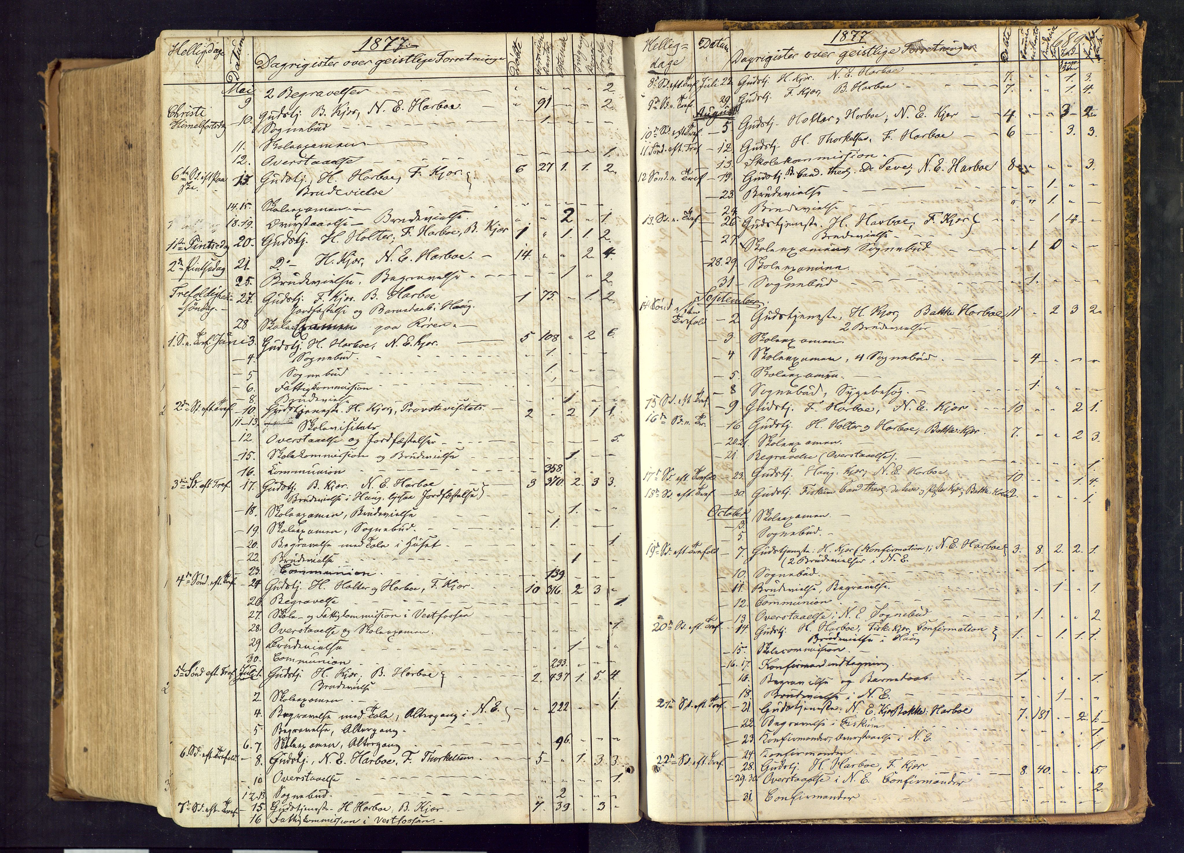 Eiker kirkebøker, AV/SAKO-A-4/F/Fa/L0017: Parish register (official) no. I 17, 1869-1877, p. 689