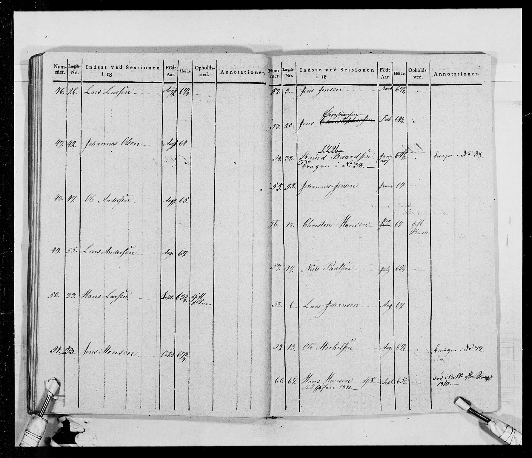 Generalitets- og kommissariatskollegiet, Det kongelige norske kommissariatskollegium, AV/RA-EA-5420/E/Eh/L0014: 3. Sønnafjelske dragonregiment, 1776-1813, p. 369