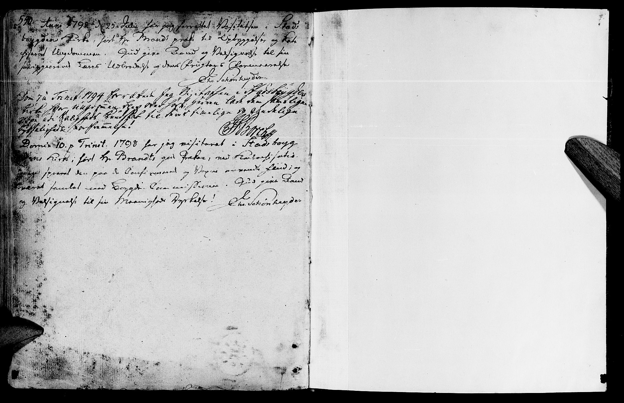 Ministerialprotokoller, klokkerbøker og fødselsregistre - Sør-Trøndelag, SAT/A-1456/646/L0606: Parish register (official) no. 646A04, 1791-1805, p. 540-541