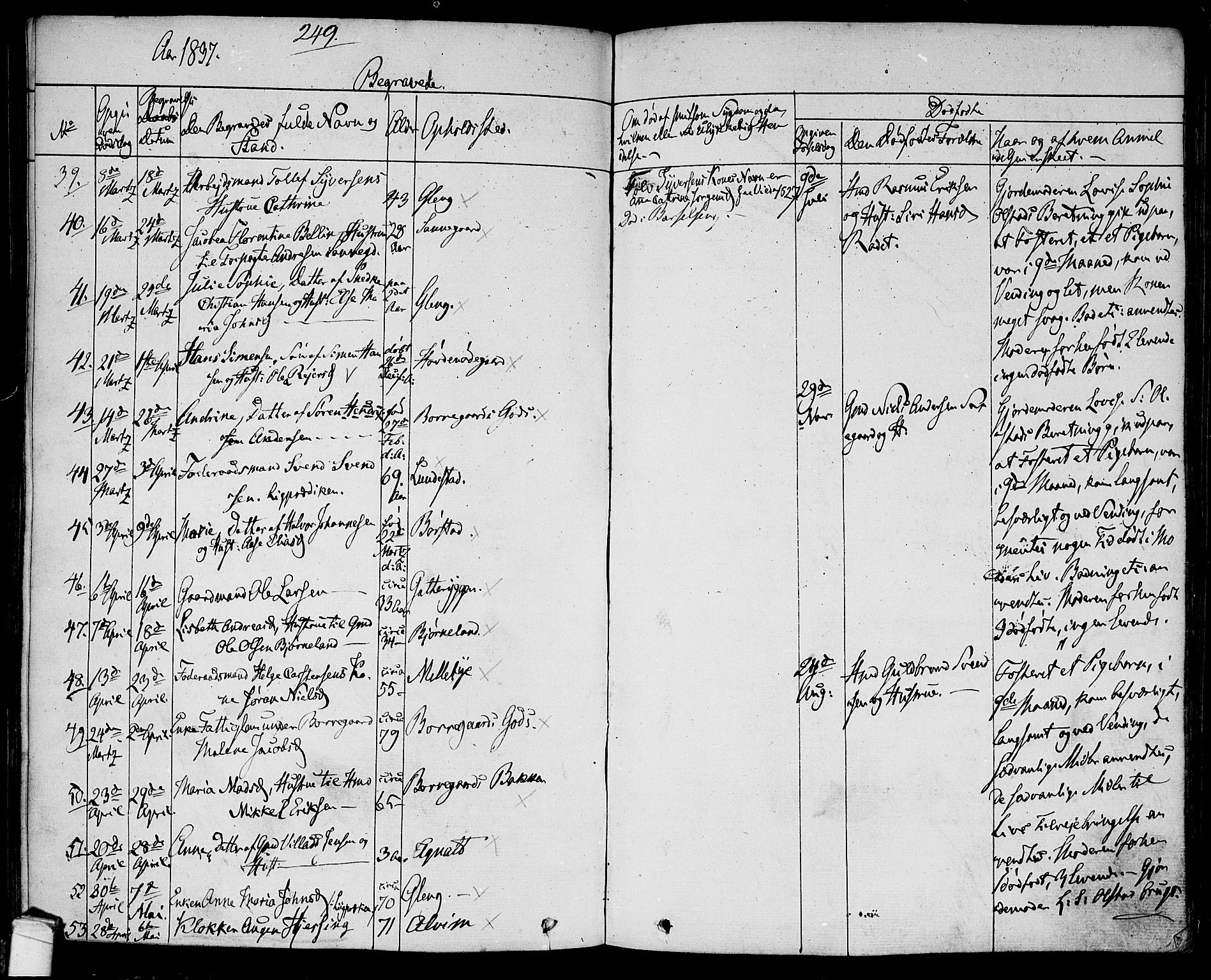 Tune prestekontor Kirkebøker, SAO/A-2007/F/Fa/L0008: Parish register (official) no. 8, 1837-1841, p. 249