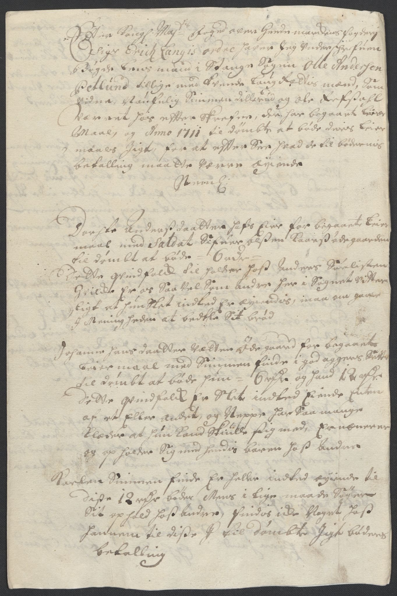 Rentekammeret inntil 1814, Reviderte regnskaper, Fogderegnskap, AV/RA-EA-4092/R16/L1047: Fogderegnskap Hedmark, 1711, p. 389