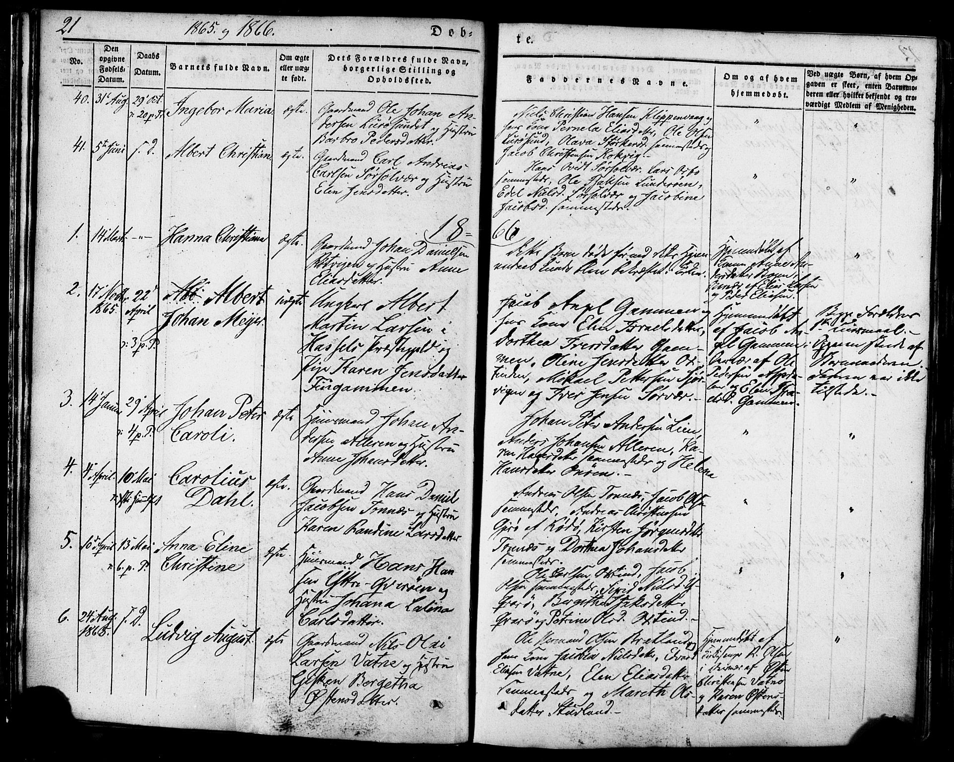 Ministerialprotokoller, klokkerbøker og fødselsregistre - Nordland, SAT/A-1459/839/L0567: Parish register (official) no. 839A04, 1863-1879, p. 21