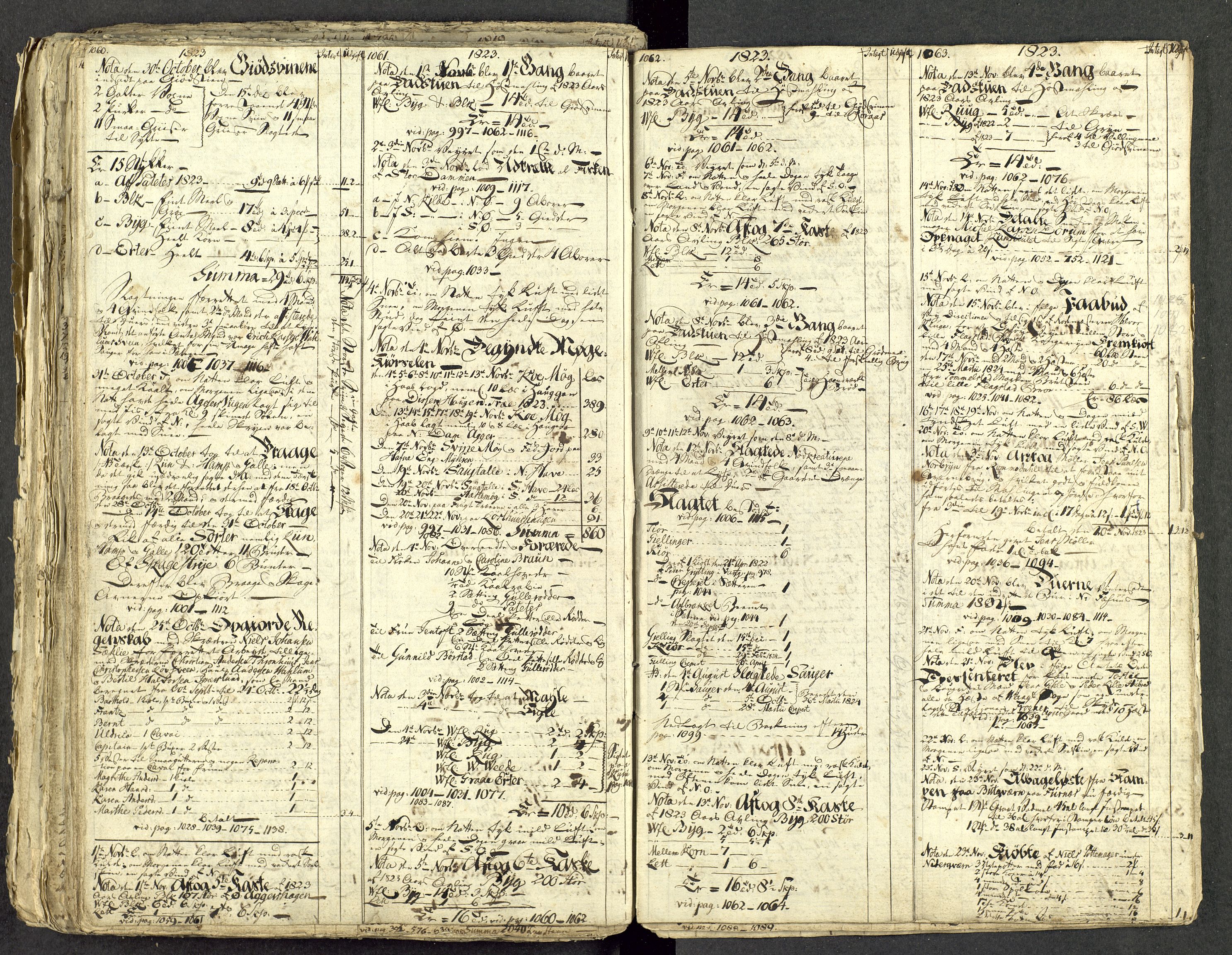 Åker i Vang, Hedmark, og familien Todderud, AV/SAH-ARK-010/G/Ga/L0004/0001: Dagbøker / Dagbok, 1812-1825, p. 193