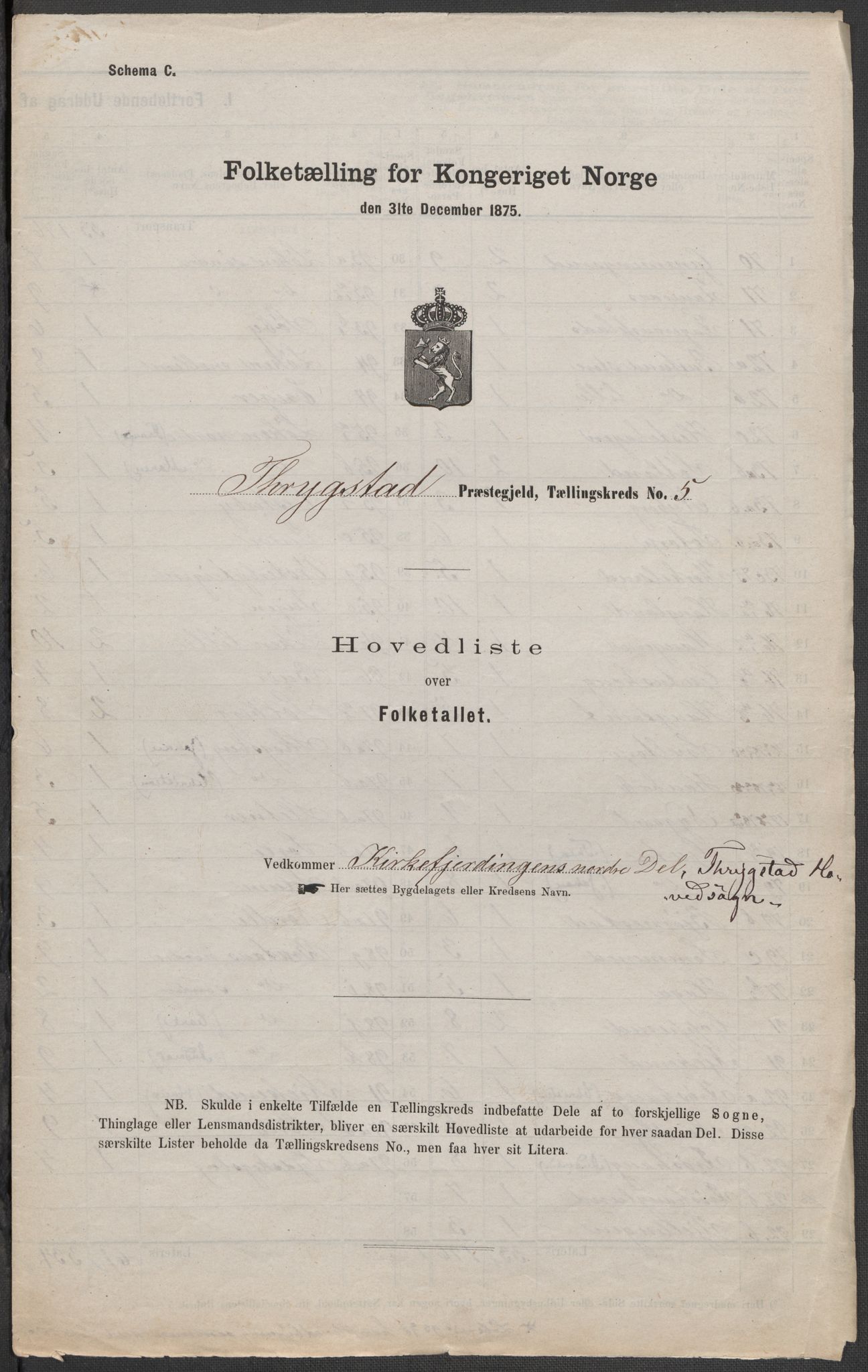 RA, 1875 census for 0122P Trøgstad, 1875, p. 13