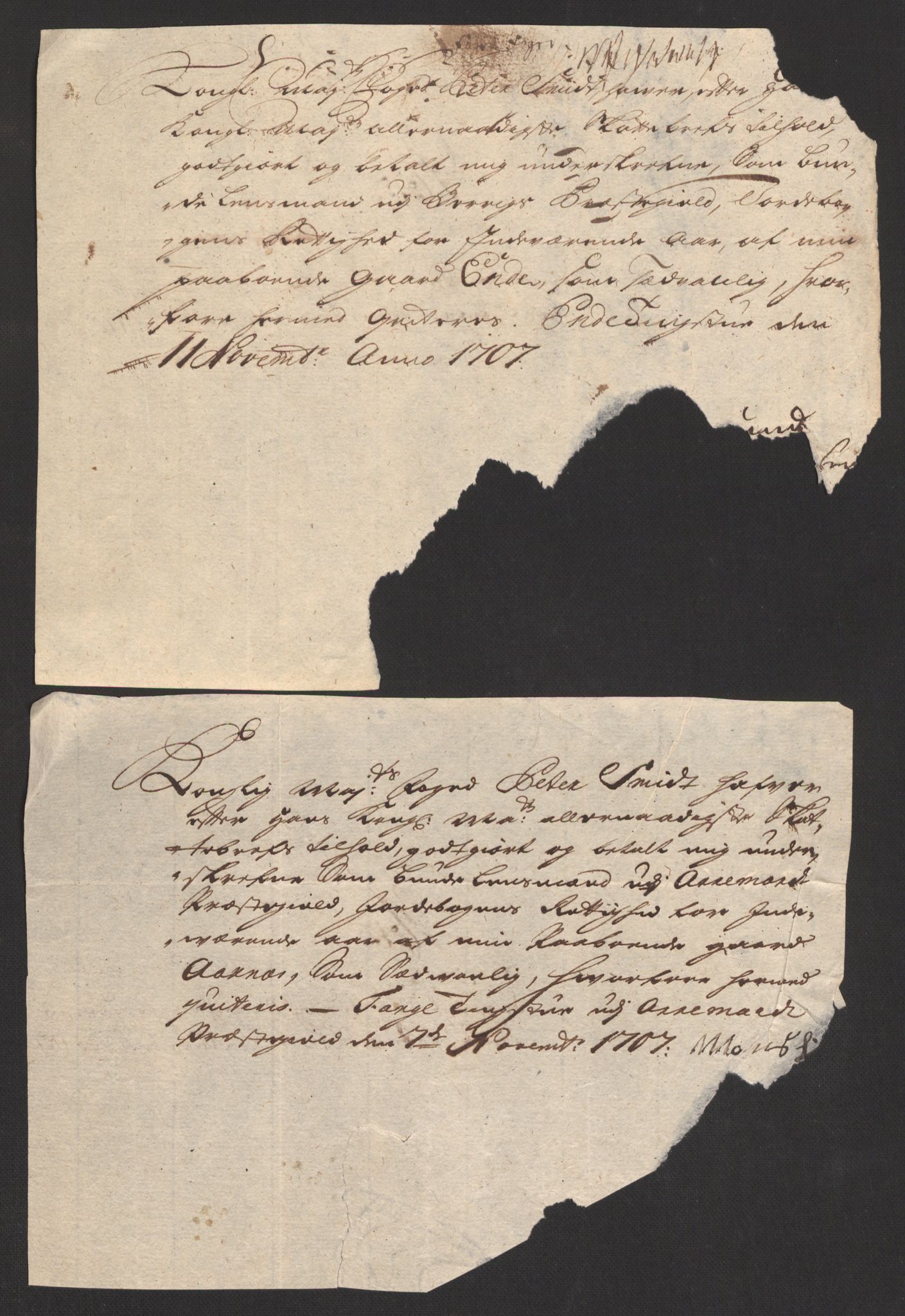 Rentekammeret inntil 1814, Reviderte regnskaper, Fogderegnskap, AV/RA-EA-4092/R01/L0018: Fogderegnskap Idd og Marker, 1707-1709, p. 122