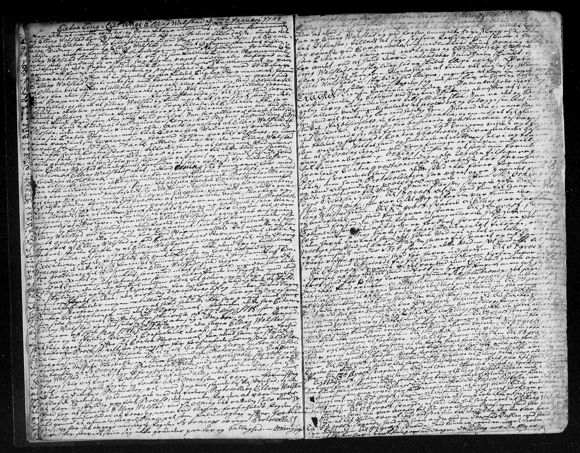 Lier, Røyken og Hurum sorenskriveri, AV/SAKO-A-89/F/Fa/L0052: Tingbok, 1748-1755, p. 7