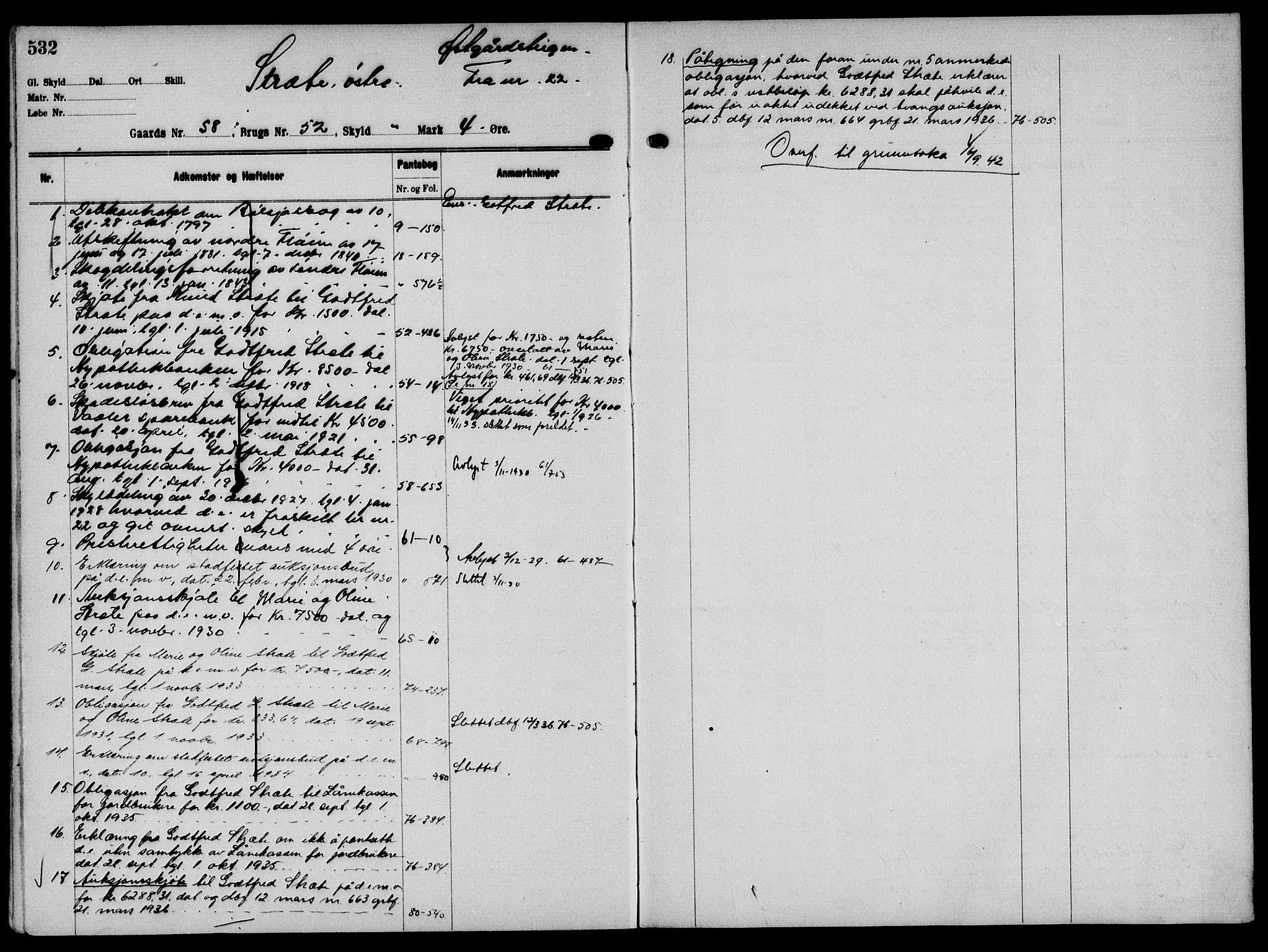 Solør tingrett, AV/SAH-TING-008/H/Ha/Hak/L0004: Mortgage register no. IV, 1900-1935, p. 532