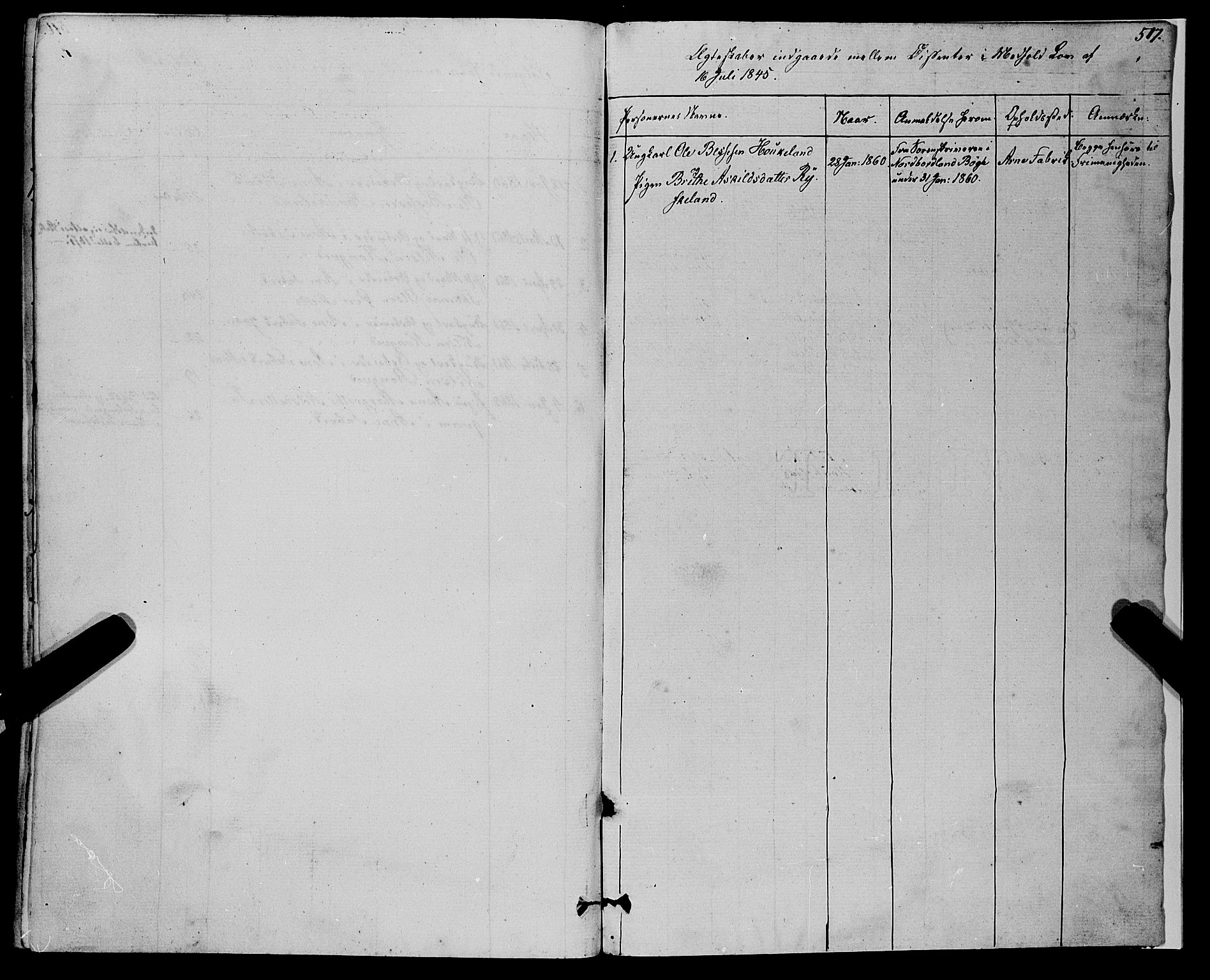 Haus sokneprestembete, AV/SAB-A-75601/H/Haa: Parish register (official) no. A 17, 1858-1870, p. 517