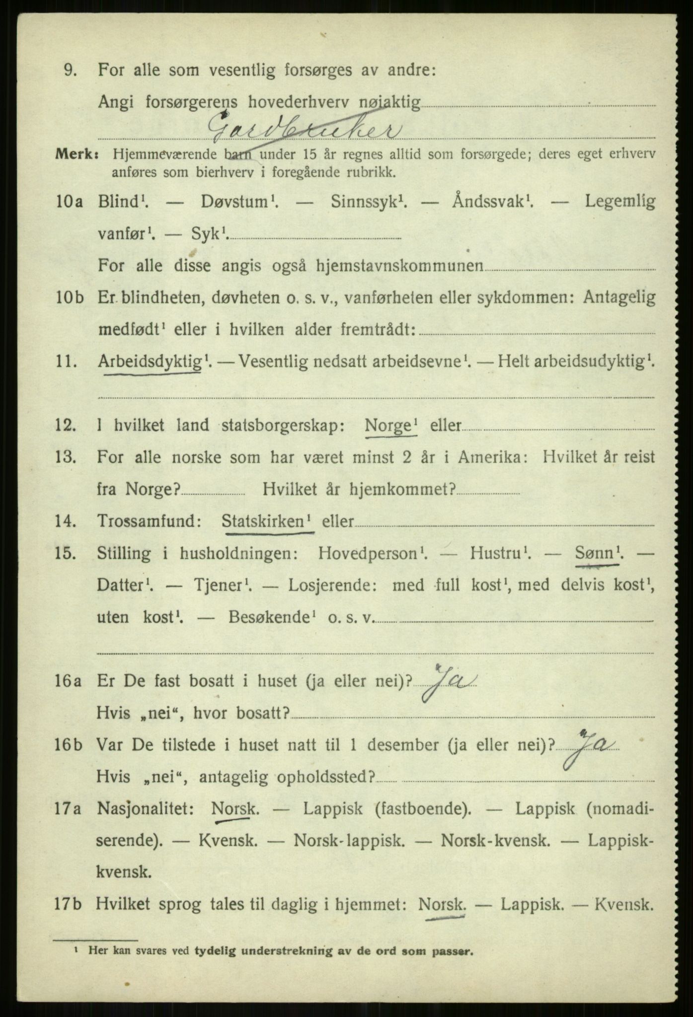 SATØ, 1920 census for Målselv, 1920, p. 6442