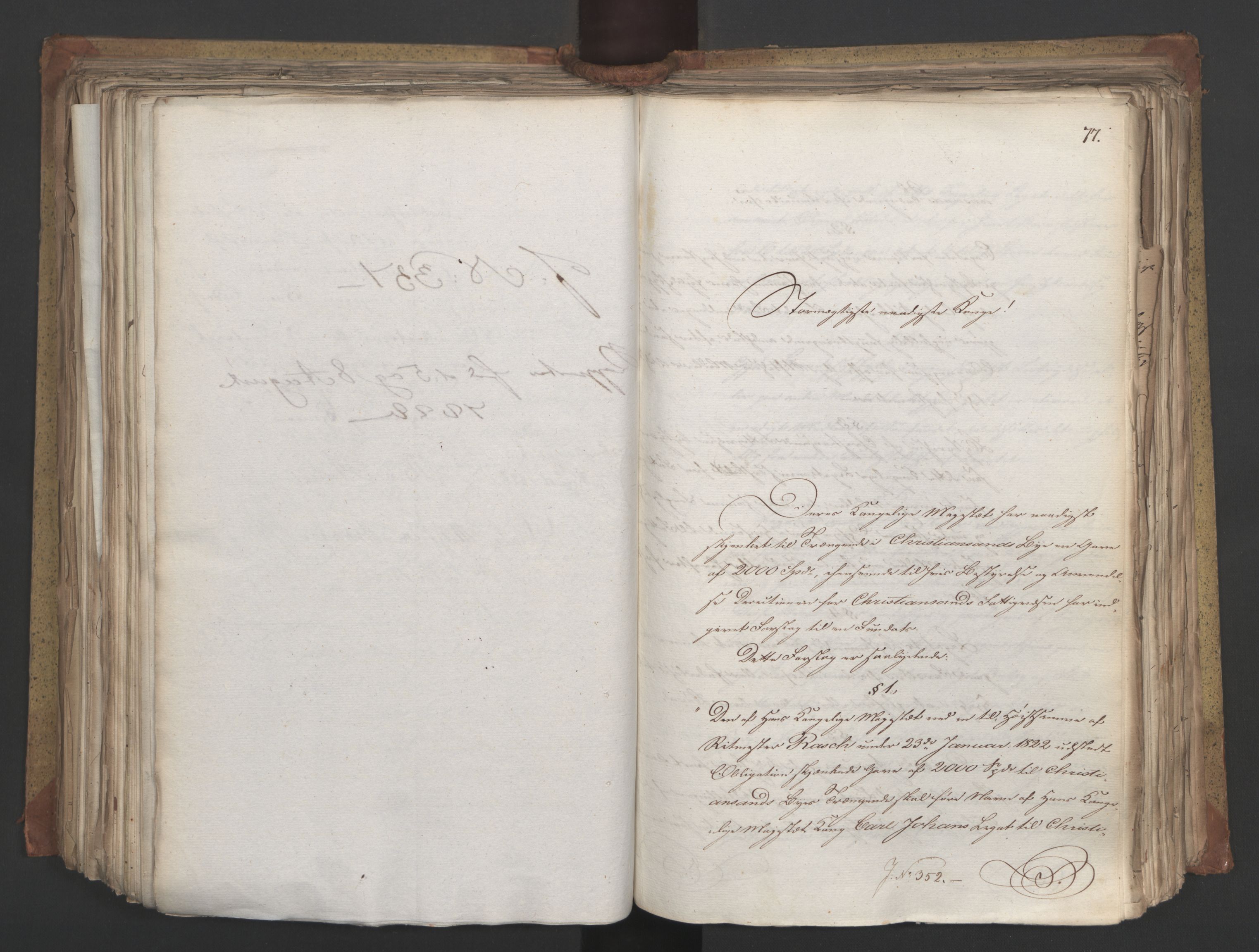 Statsrådsavdelingen i Stockholm, AV/RA-S-1003/D/Da/L0055: Regjeringsinnstillinger nr. 231-435, 1828, p. 402