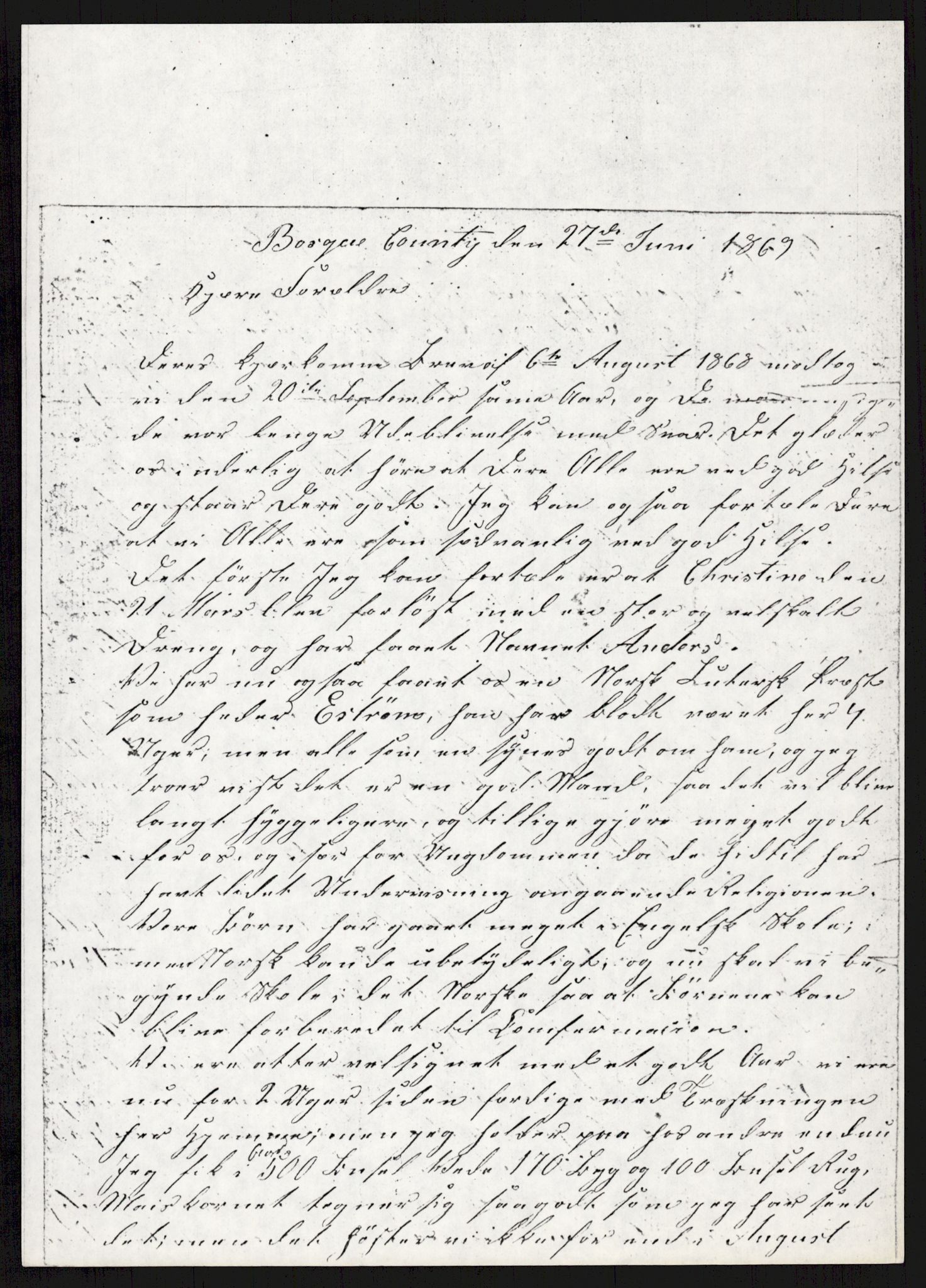 Samlinger til kildeutgivelse, Amerikabrevene, AV/RA-EA-4057/F/L0007: Innlån fra Hedmark: Berg - Furusetbrevene, 1838-1914, p. 467