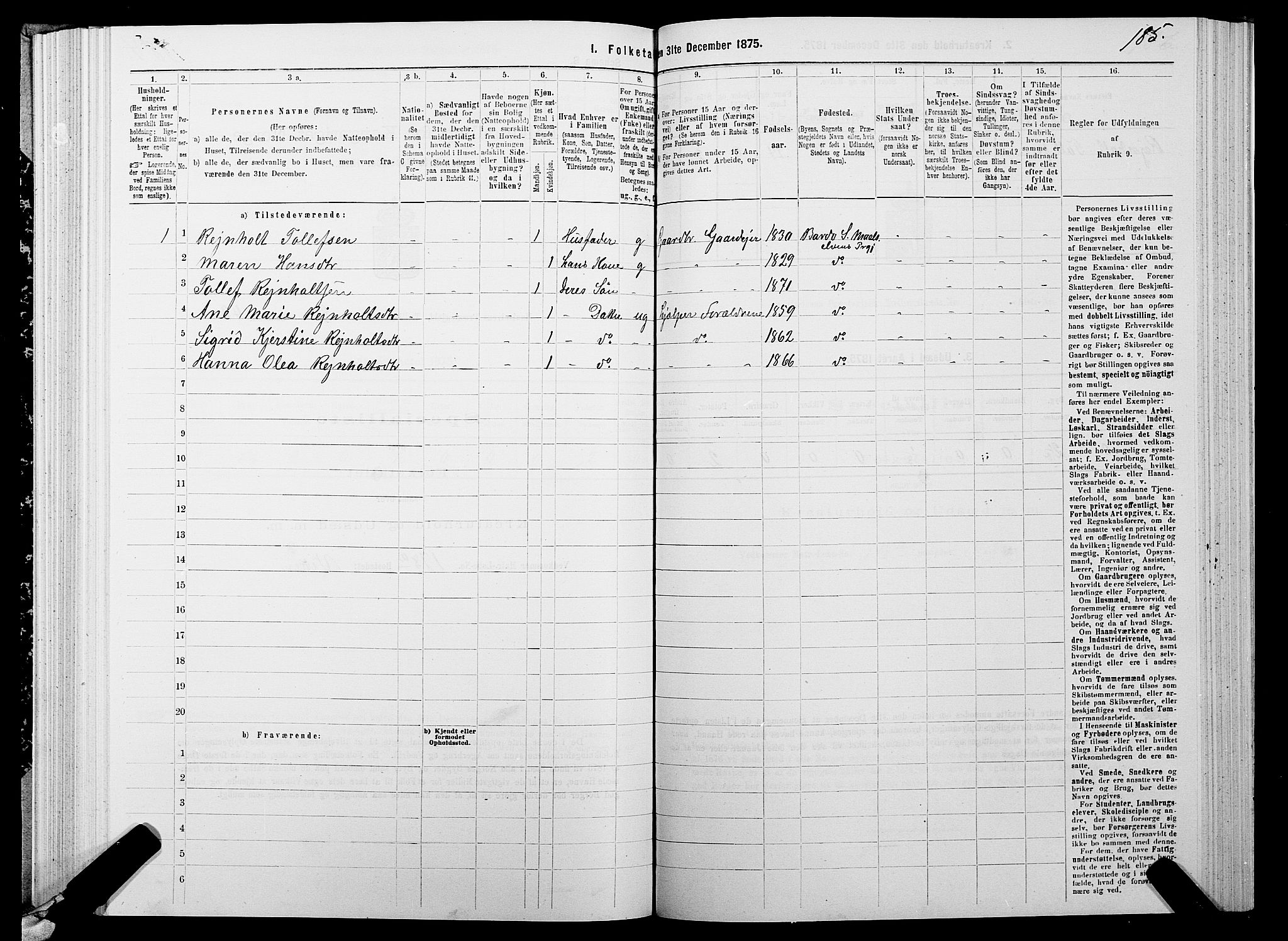 SATØ, 1875 census for 1924P Målselv, 1875, p. 4185