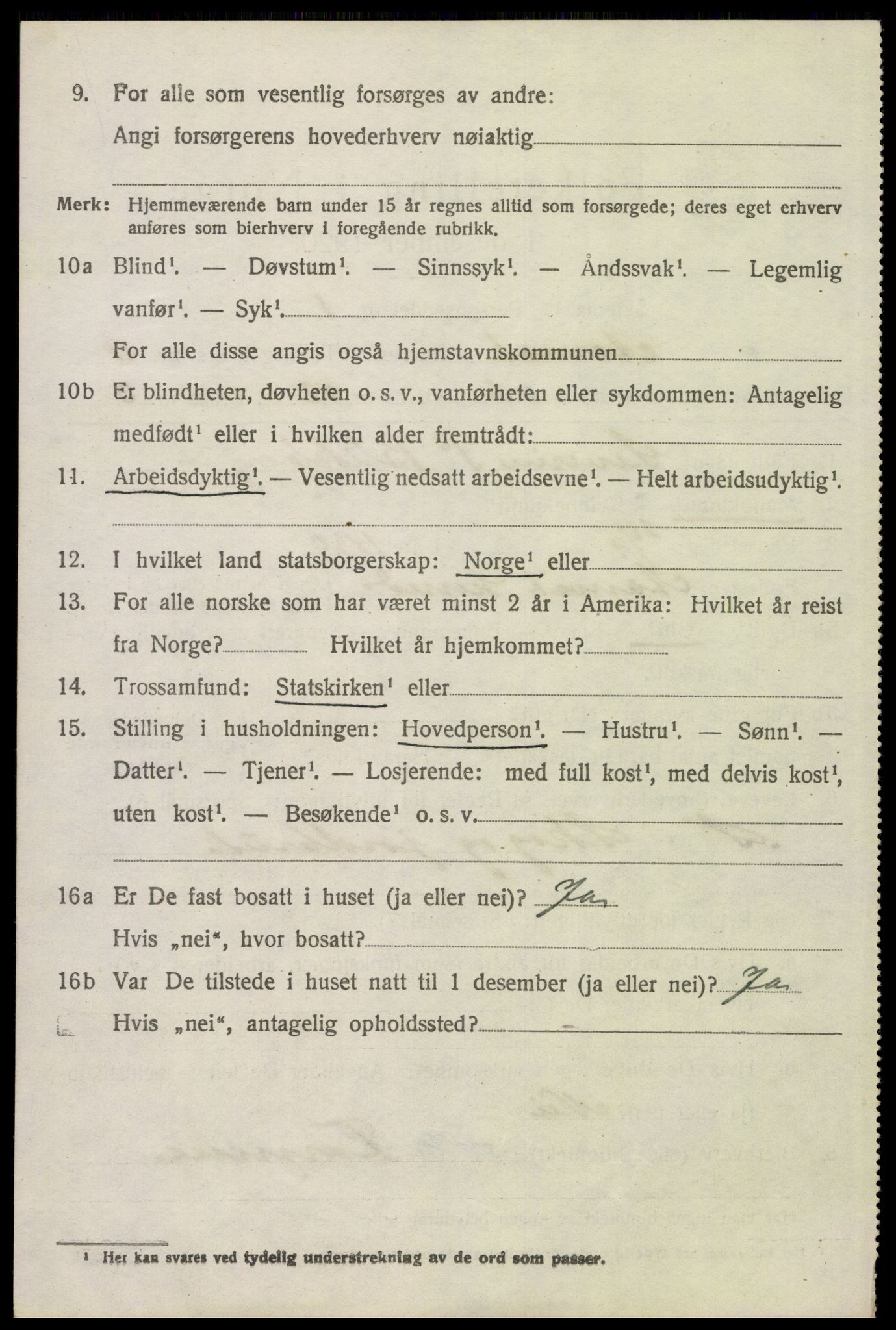 SAH, 1920 census for Åmot, 1920, p. 9424