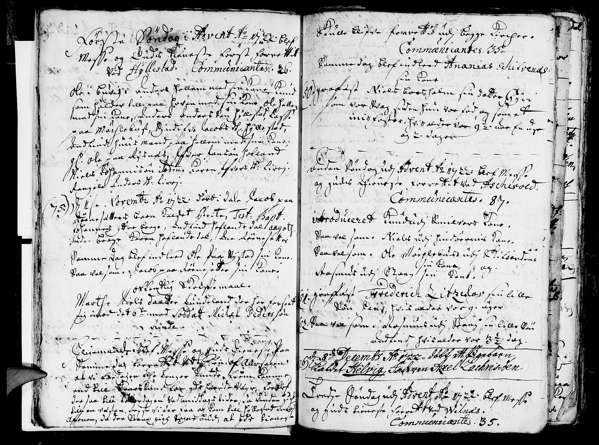 Askvoll sokneprestembete, SAB/A-79501/H/Haa/Haaa/L0005: Parish register (official) no. A 5, 1722-1733, p. 27