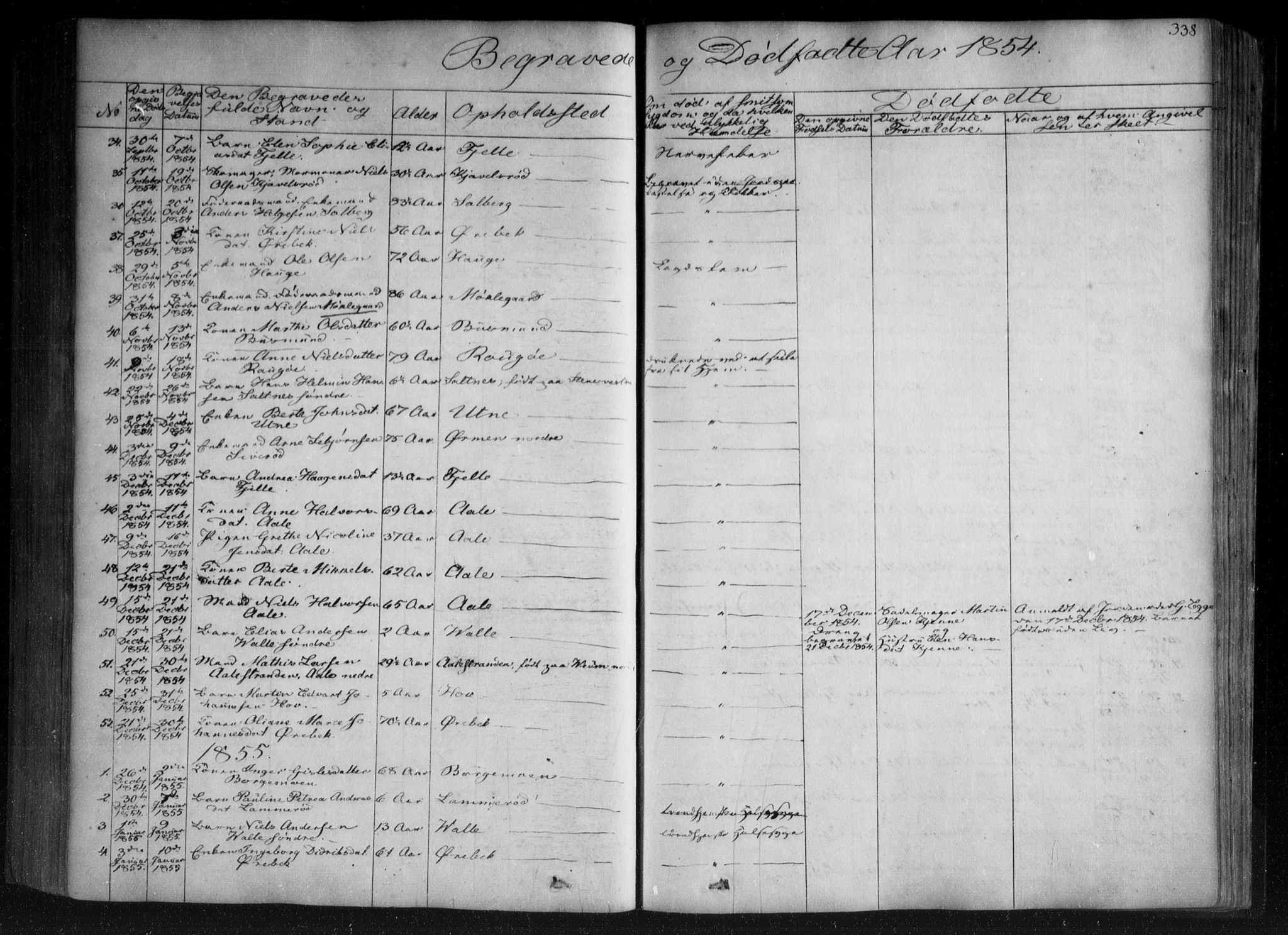 Onsøy prestekontor Kirkebøker, SAO/A-10914/F/Fa/L0003: Parish register (official) no. I 3, 1841-1860, p. 338