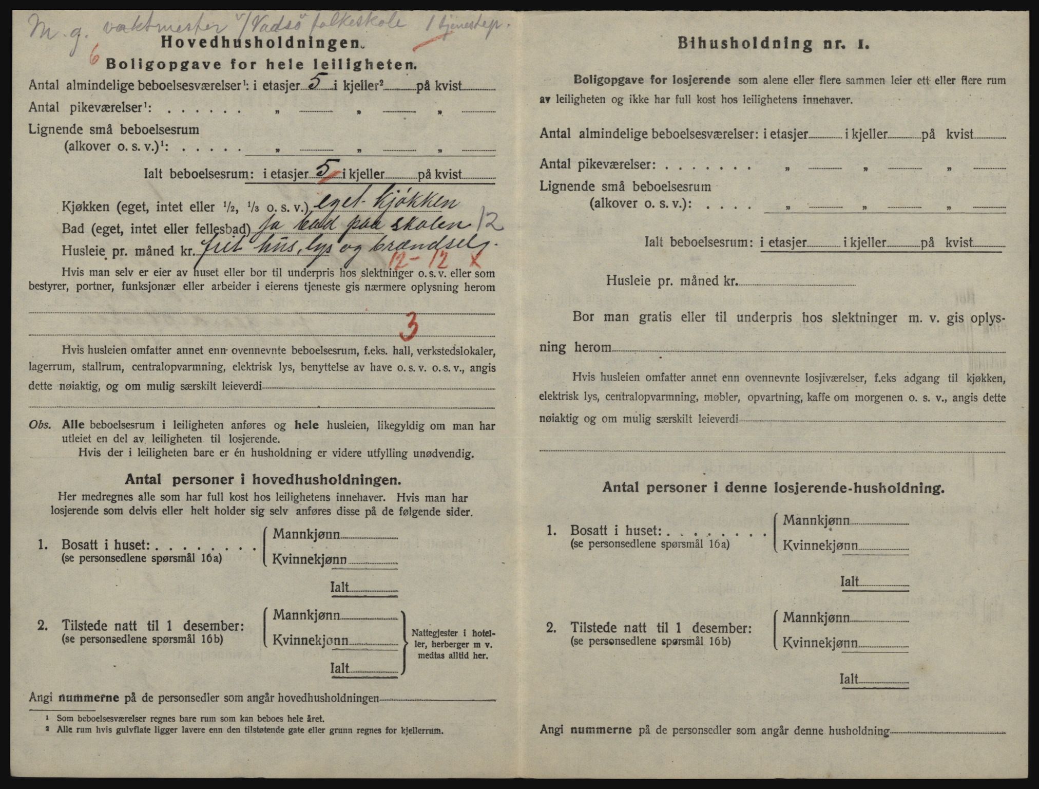 SATØ, 1920 census for Vadsø, 1920, p. 717