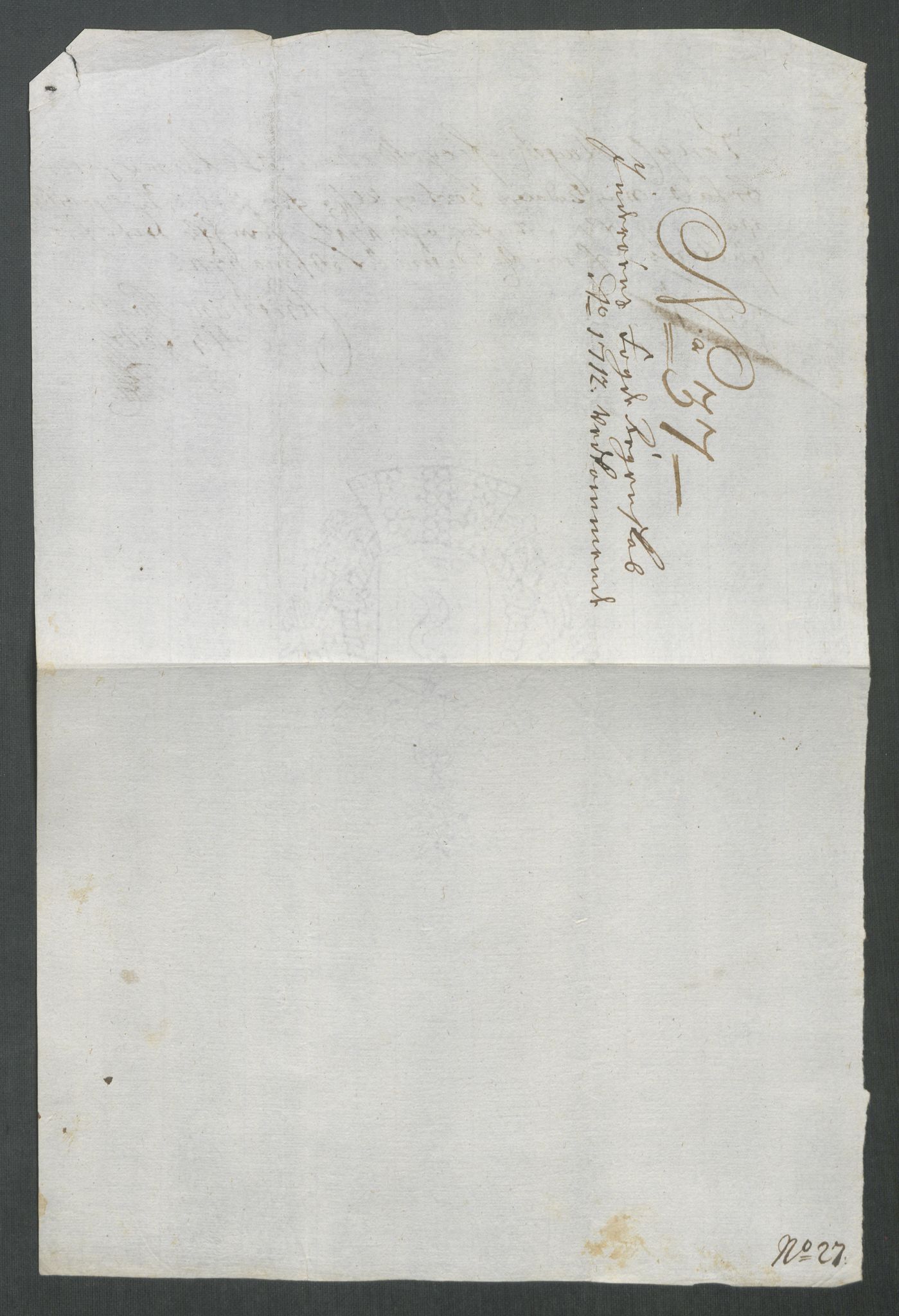 Rentekammeret inntil 1814, Reviderte regnskaper, Fogderegnskap, AV/RA-EA-4092/R63/L4320: Fogderegnskap Inderøy, 1712, p. 292