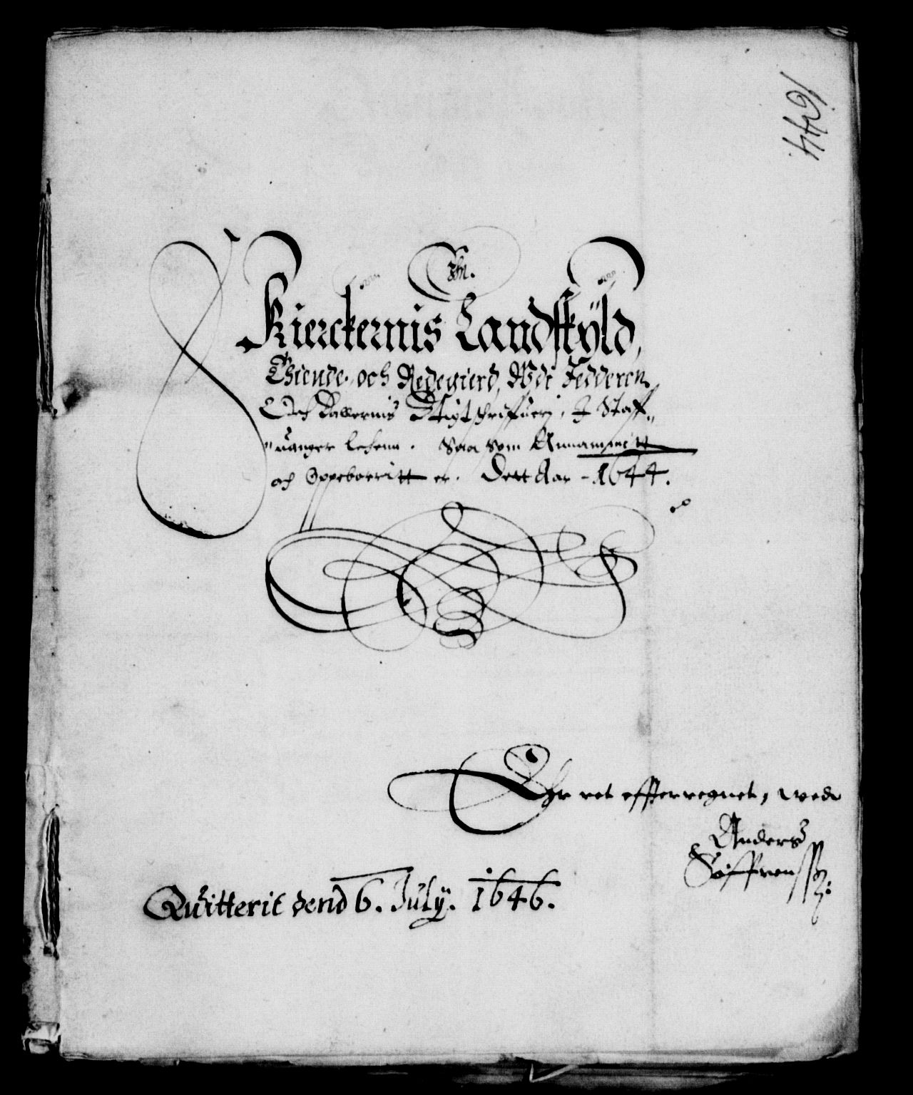 Rentekammeret inntil 1814, Reviderte regnskaper, Lensregnskaper, AV/RA-EA-5023/R/Rb/Rbs/L0029: Stavanger len, 1641-1647