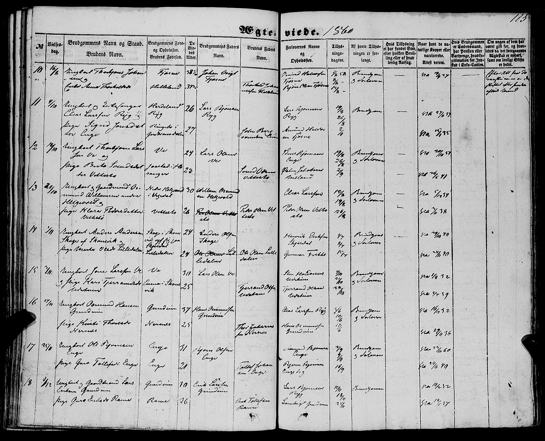 Etne sokneprestembete, SAB/A-75001/H/Haa: Parish register (official) no. A 8, 1848-1862, p. 183