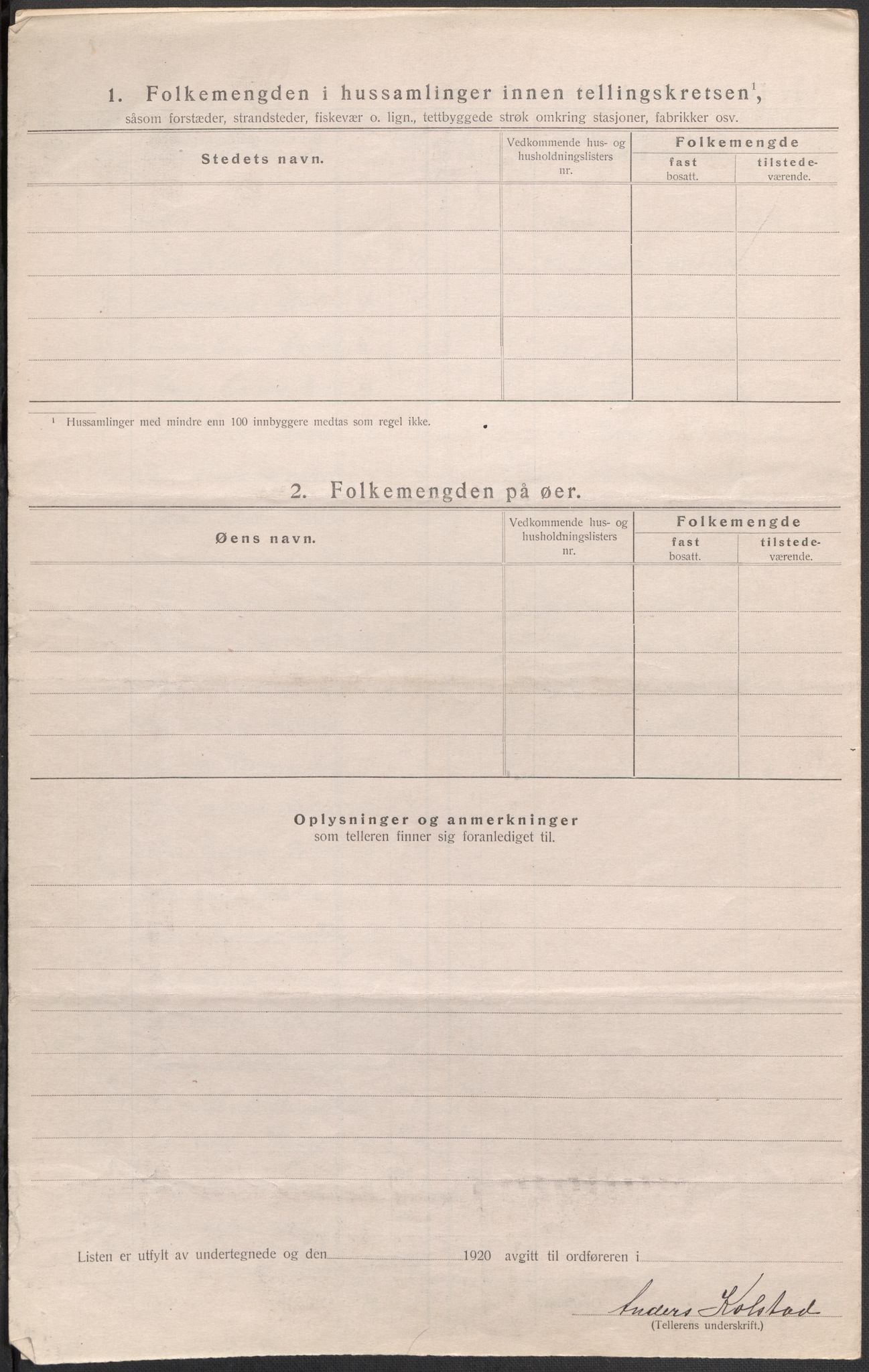 SAB, 1920 census for Manger, 1920, p. 42