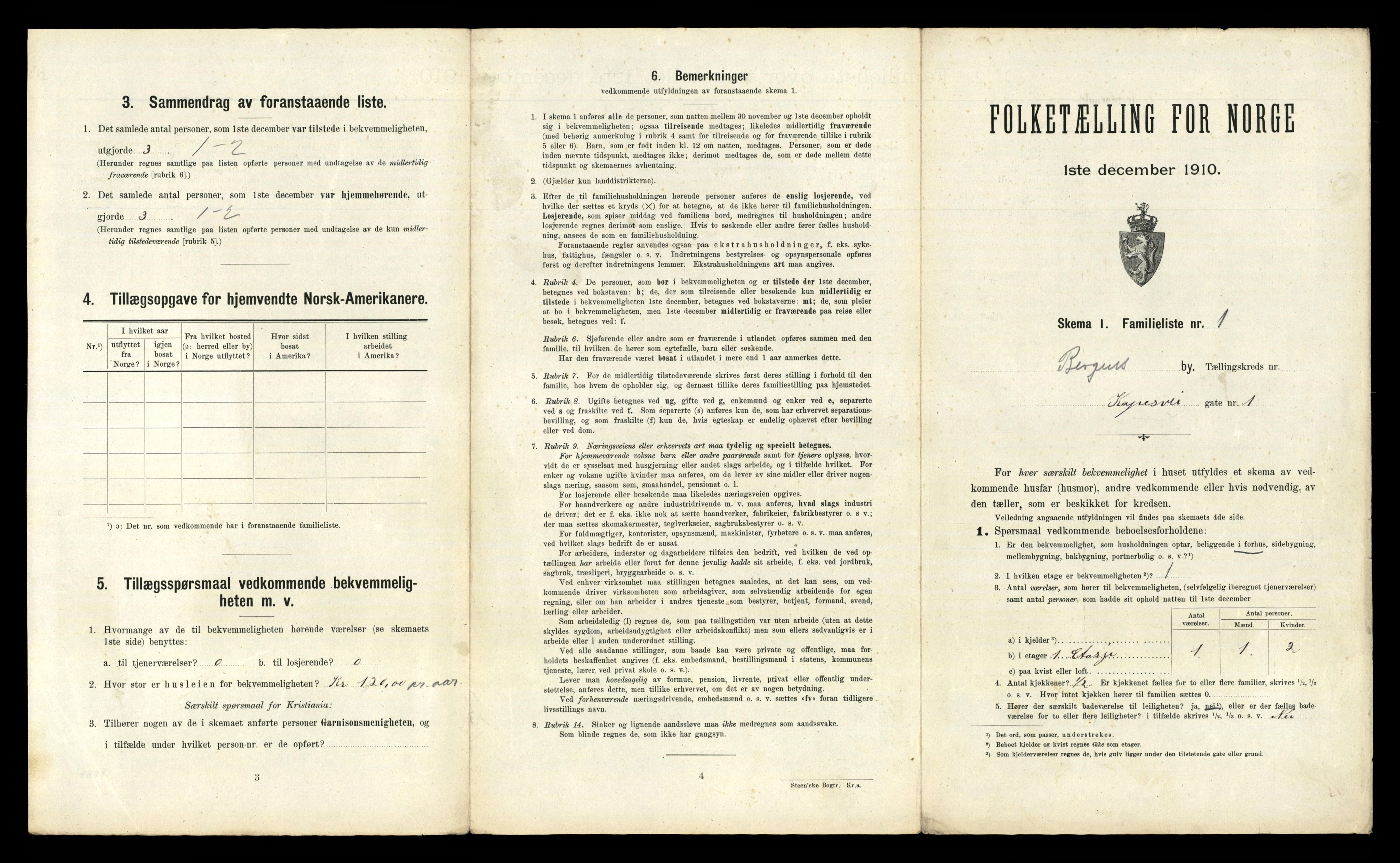 RA, 1910 census for Bergen, 1910, p. 24879