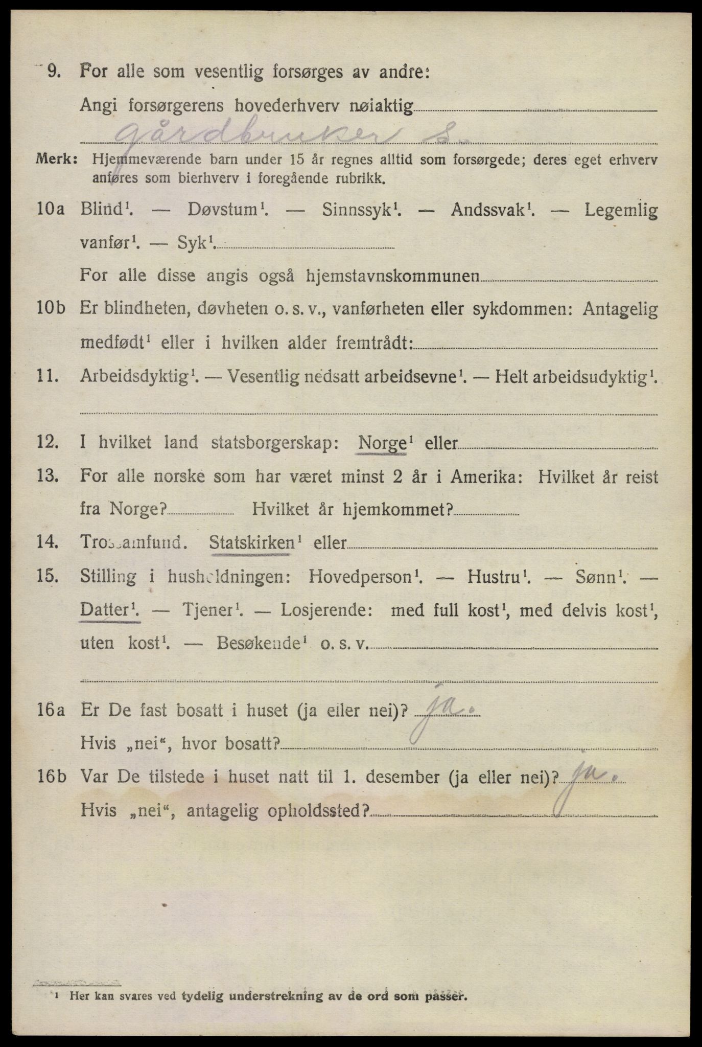 SAO, 1920 census for Fet, 1920, p. 6963