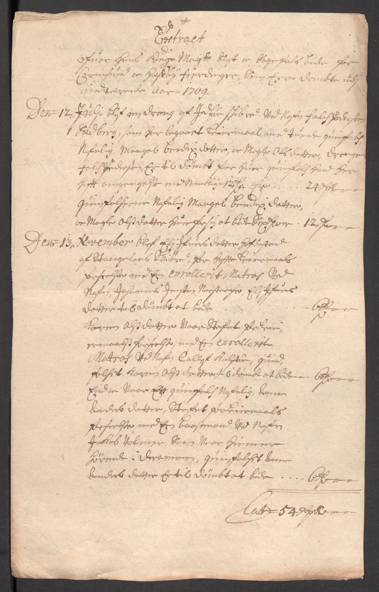 Rentekammeret inntil 1814, Reviderte regnskaper, Fogderegnskap, RA/EA-4092/R47/L2861: Fogderegnskap Ryfylke, 1706-1709, p. 395