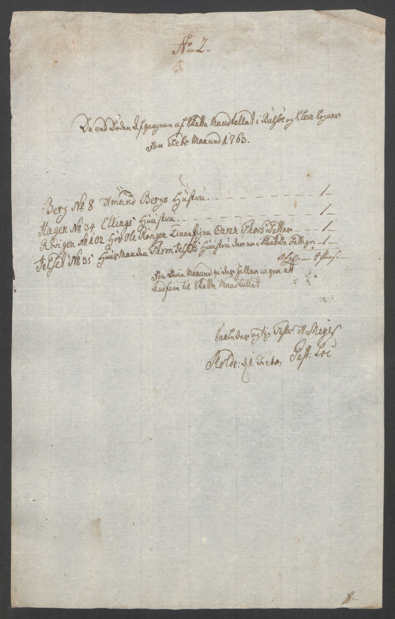 Rentekammeret inntil 1814, Reviderte regnskaper, Fogderegnskap, RA/EA-4092/R55/L3730: Ekstraskatten Romsdal, 1762-1763, p. 364