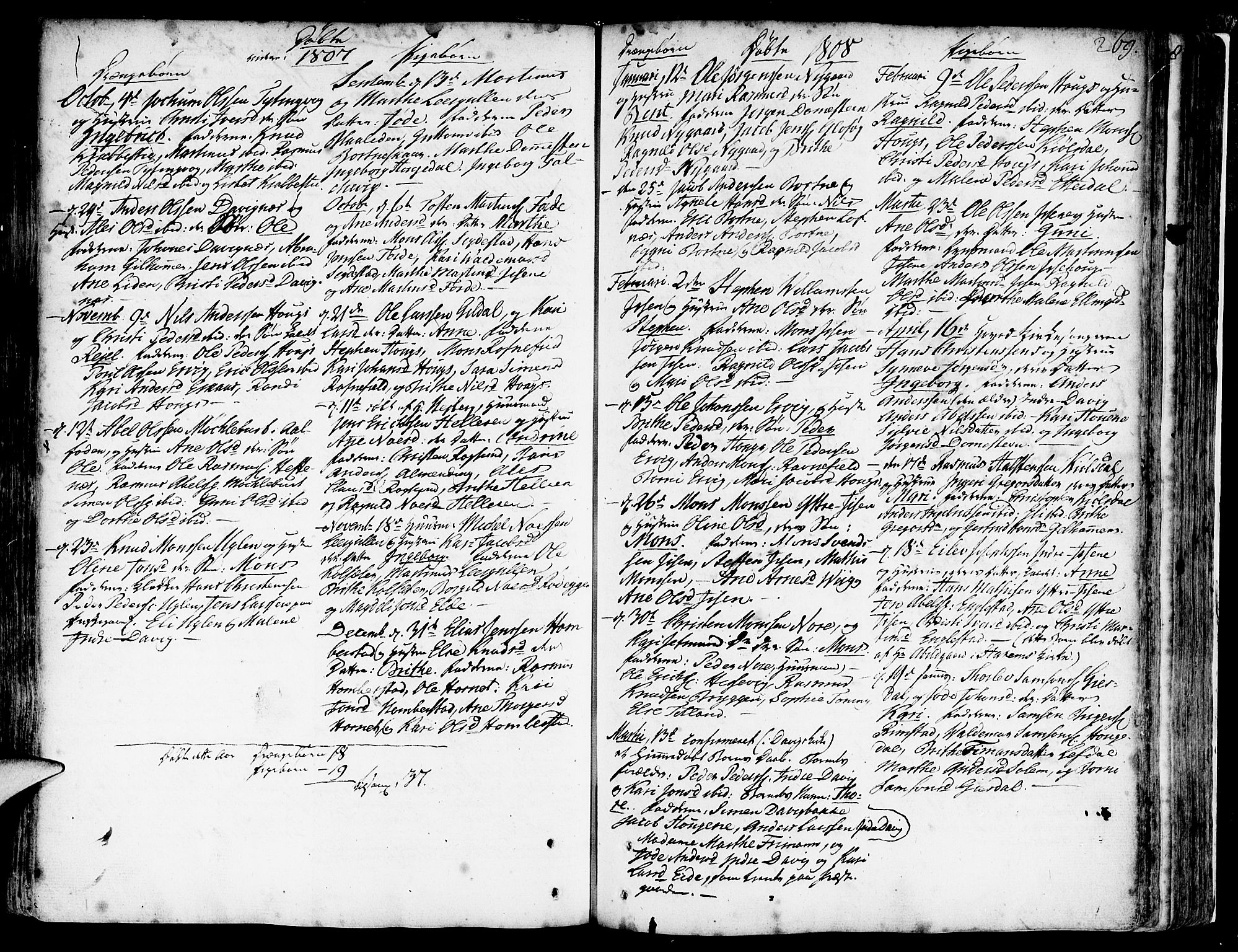 Davik sokneprestembete, AV/SAB-A-79701/H/Haa/Haaa/L0002: Parish register (official) no. A 2, 1742-1816, p. 269