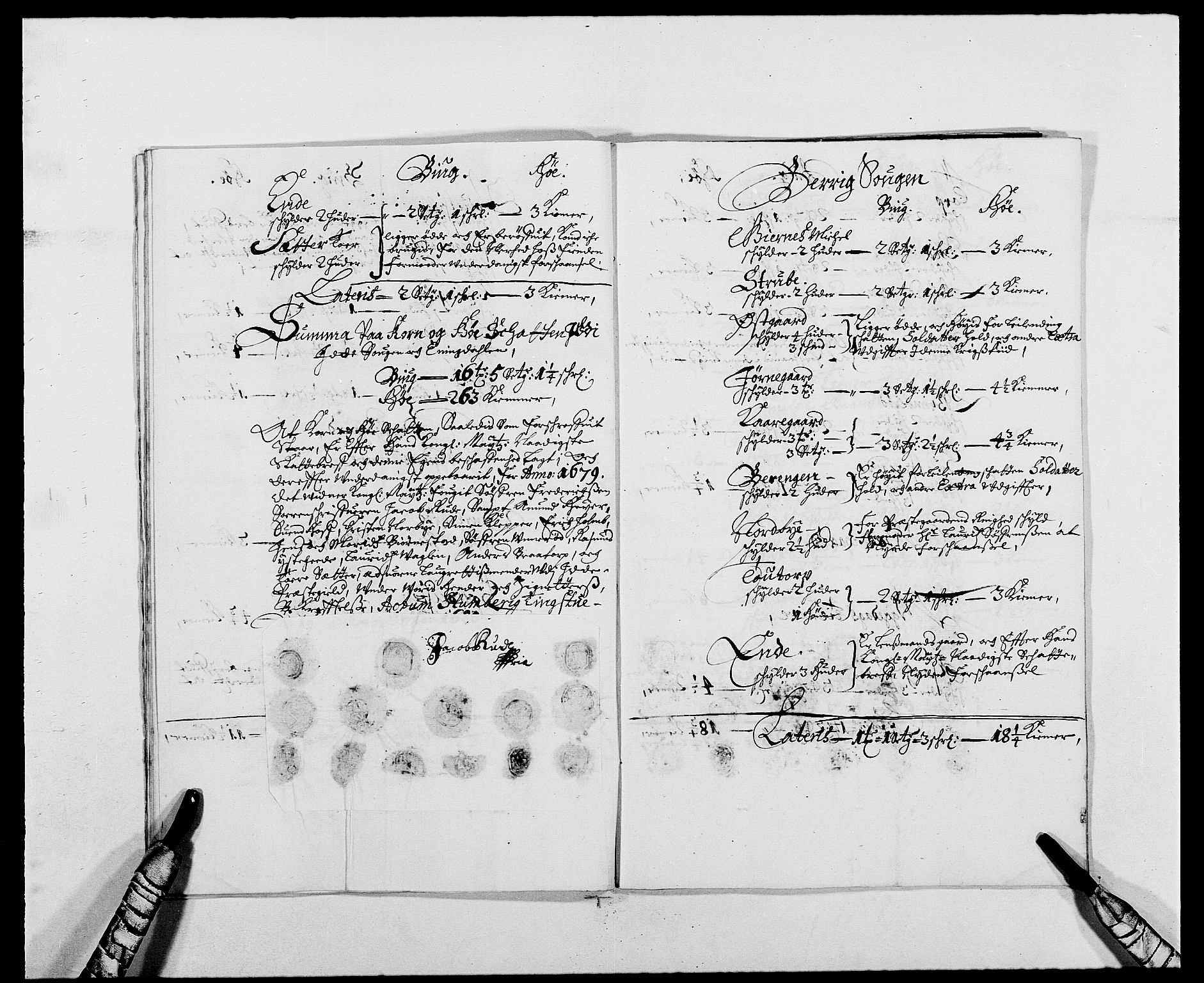 Rentekammeret inntil 1814, Reviderte regnskaper, Fogderegnskap, RA/EA-4092/R01/L0001: Fogderegnskap Idd og Marker, 1678-1679, p. 408