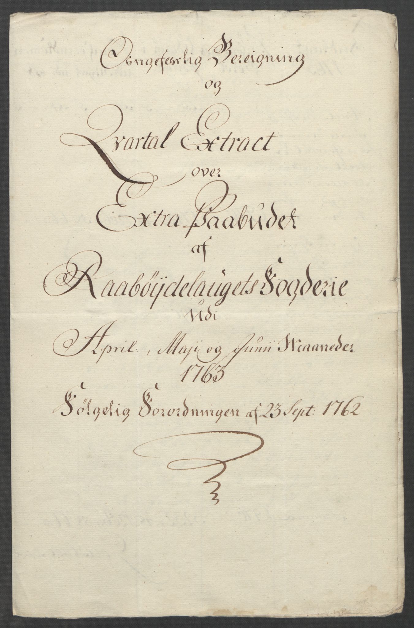 Rentekammeret inntil 1814, Reviderte regnskaper, Fogderegnskap, RA/EA-4092/R40/L2517: Ekstraskatten Råbyggelag, 1762-1763, p. 568