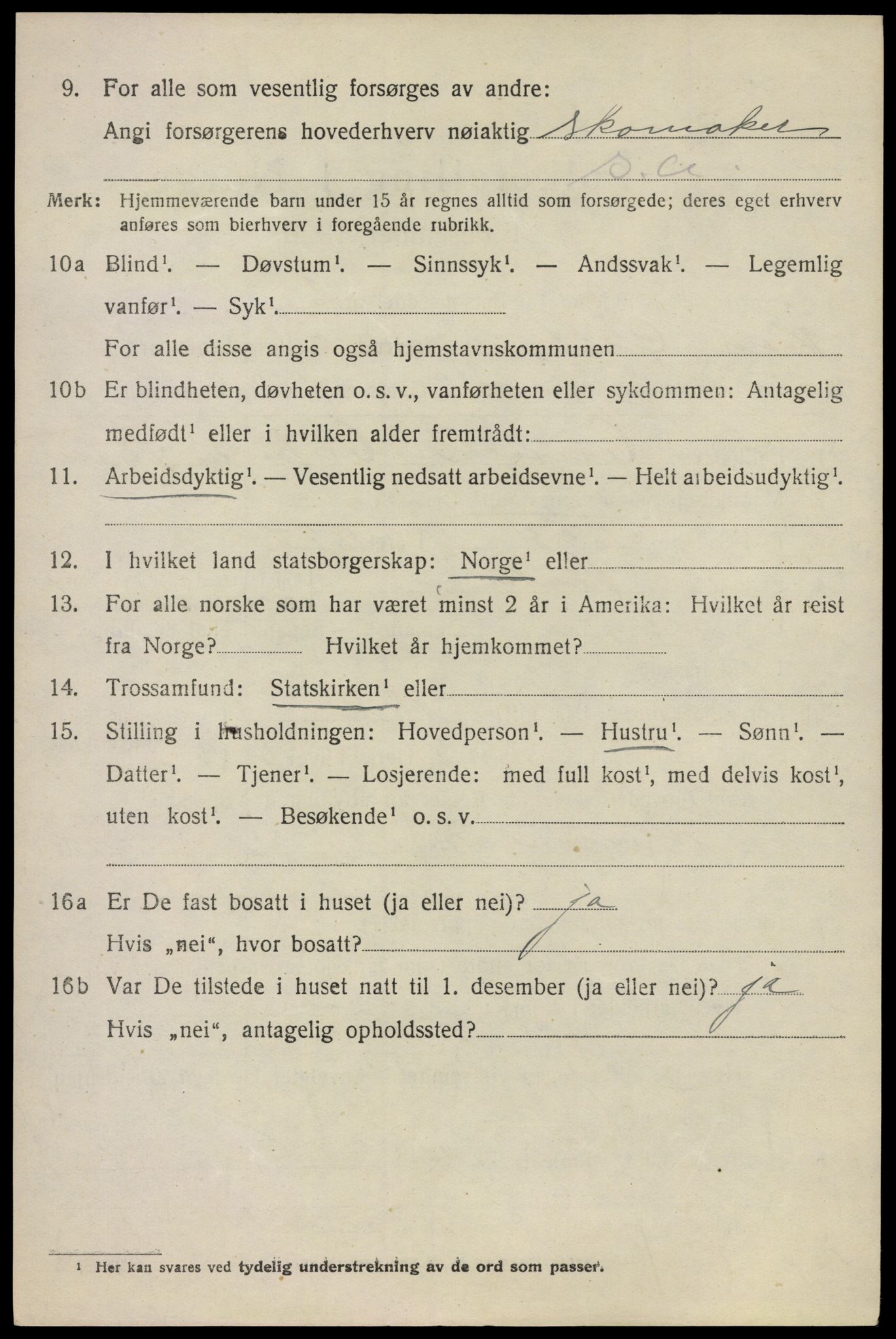 SAO, 1920 census for Våler, 1920, p. 2347