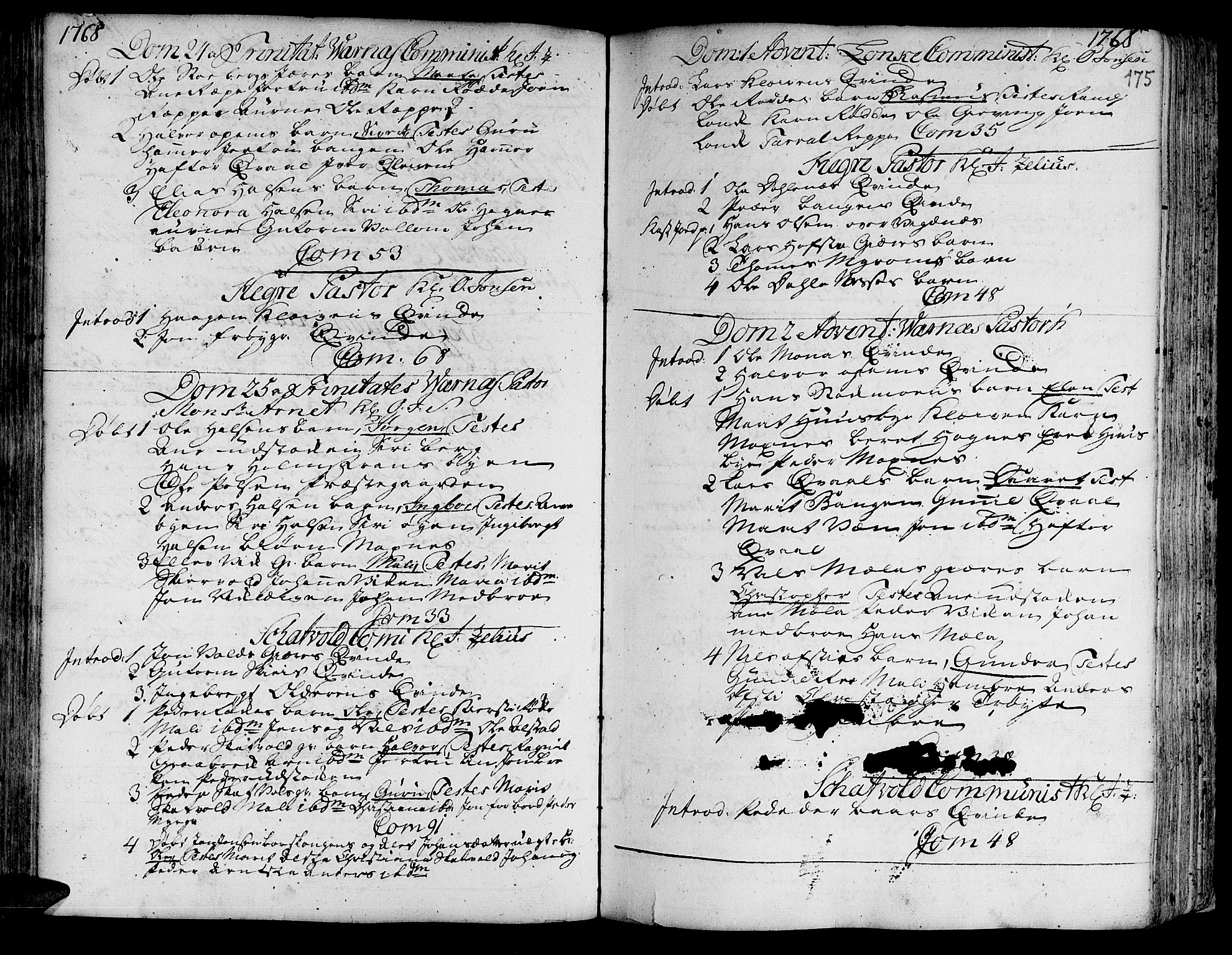 Ministerialprotokoller, klokkerbøker og fødselsregistre - Nord-Trøndelag, SAT/A-1458/709/L0057: Parish register (official) no. 709A05, 1755-1780, p. 175