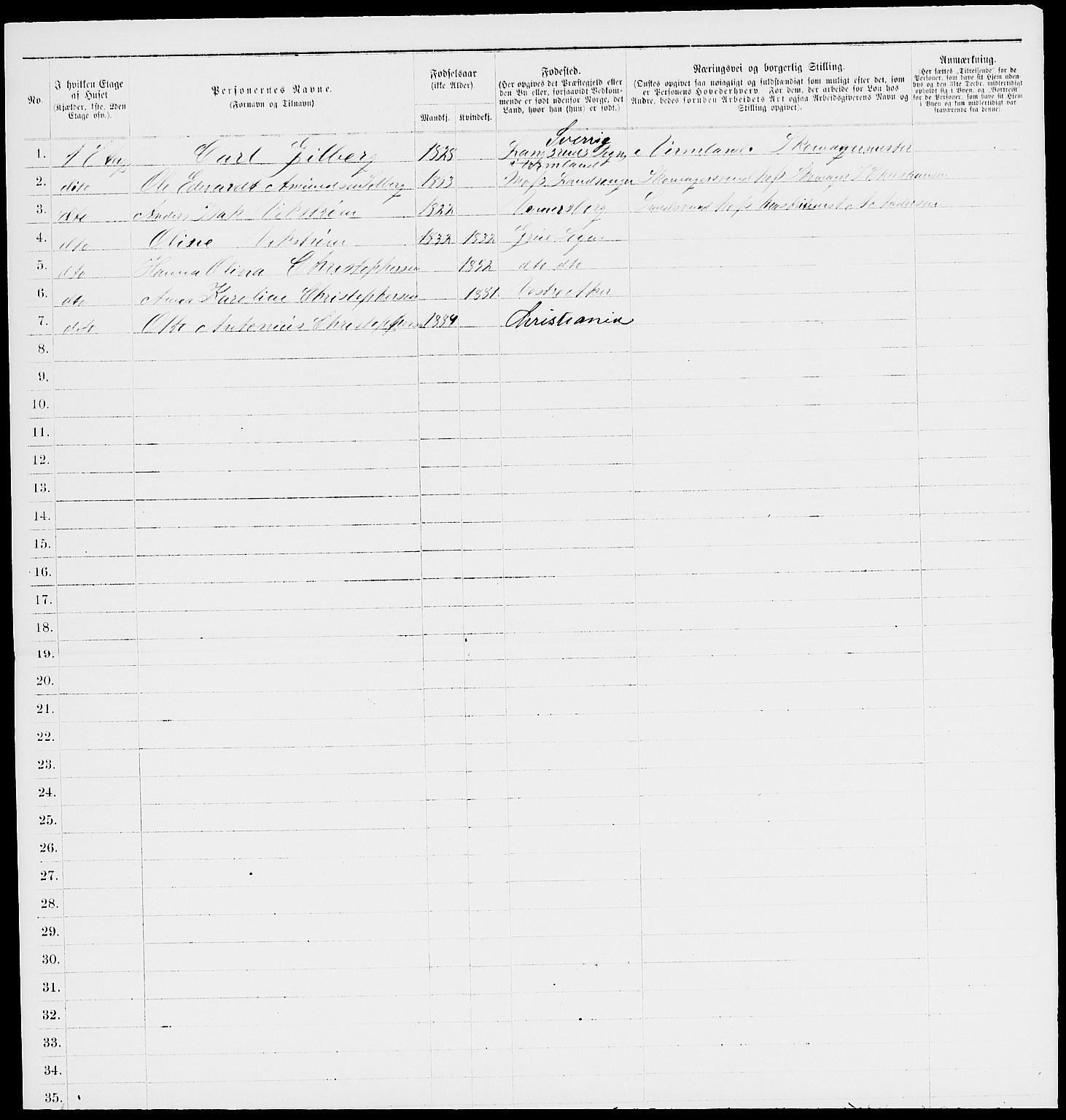 RA, 1885 census for 0104 Moss, 1885, p. 762