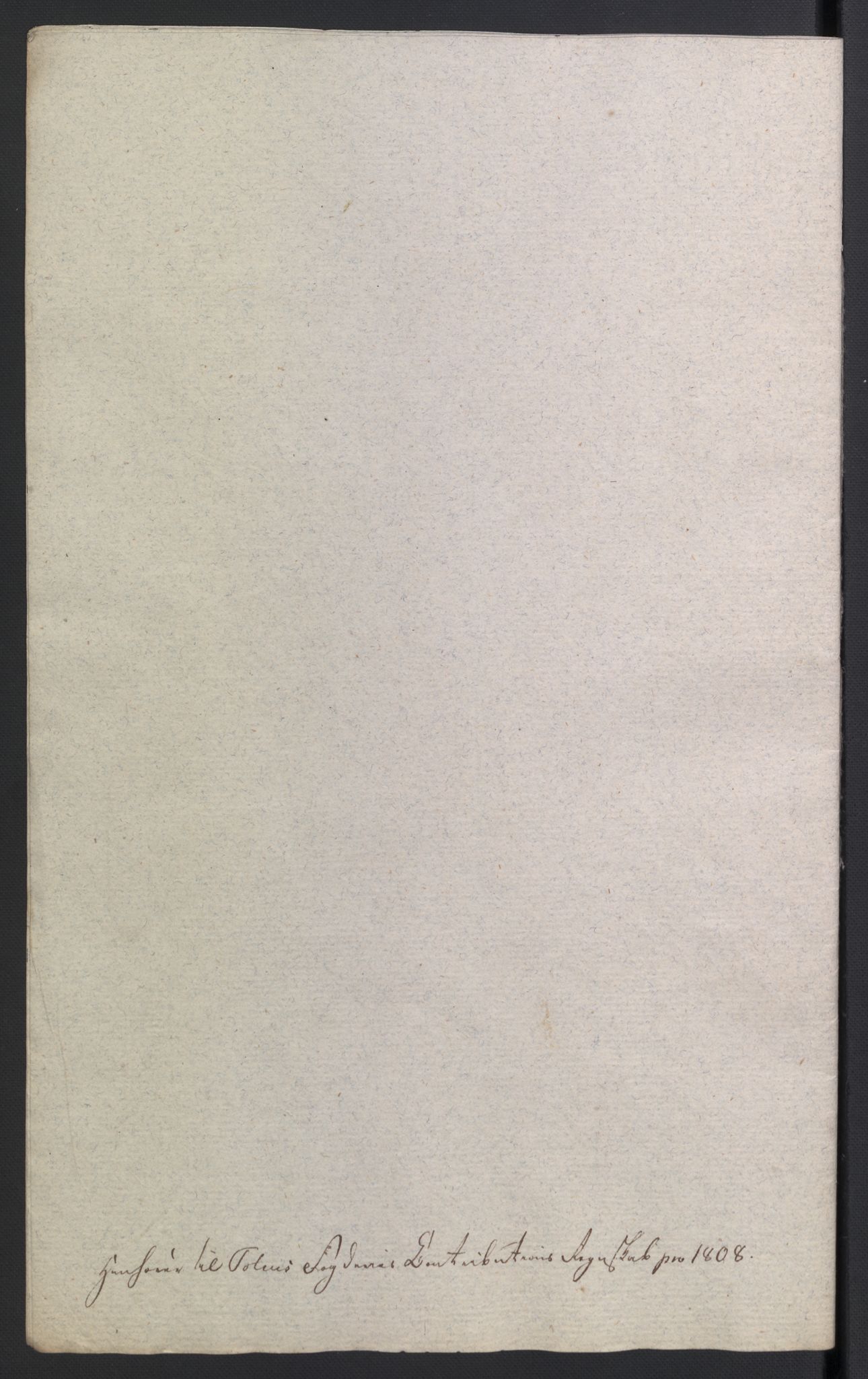 Rentekammeret inntil 1814, Reviderte regnskaper, Fogderegnskap, AV/RA-EA-4092/R19/L1396: Fogderegnskap Toten, Hadeland og Vardal, 1808, p. 165