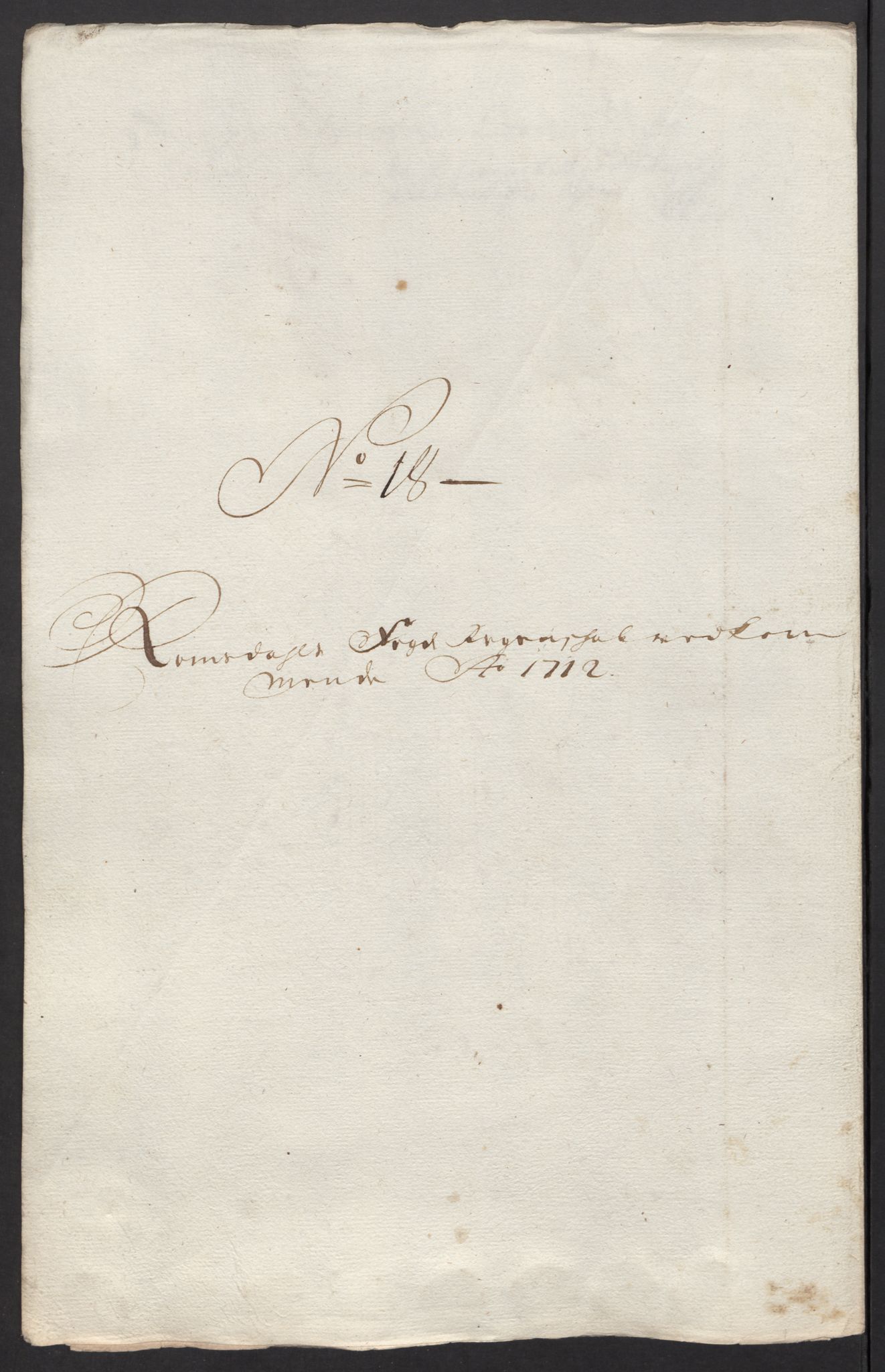 Rentekammeret inntil 1814, Reviderte regnskaper, Fogderegnskap, AV/RA-EA-4092/R55/L3661: Fogderegnskap Romsdal, 1712, p. 158