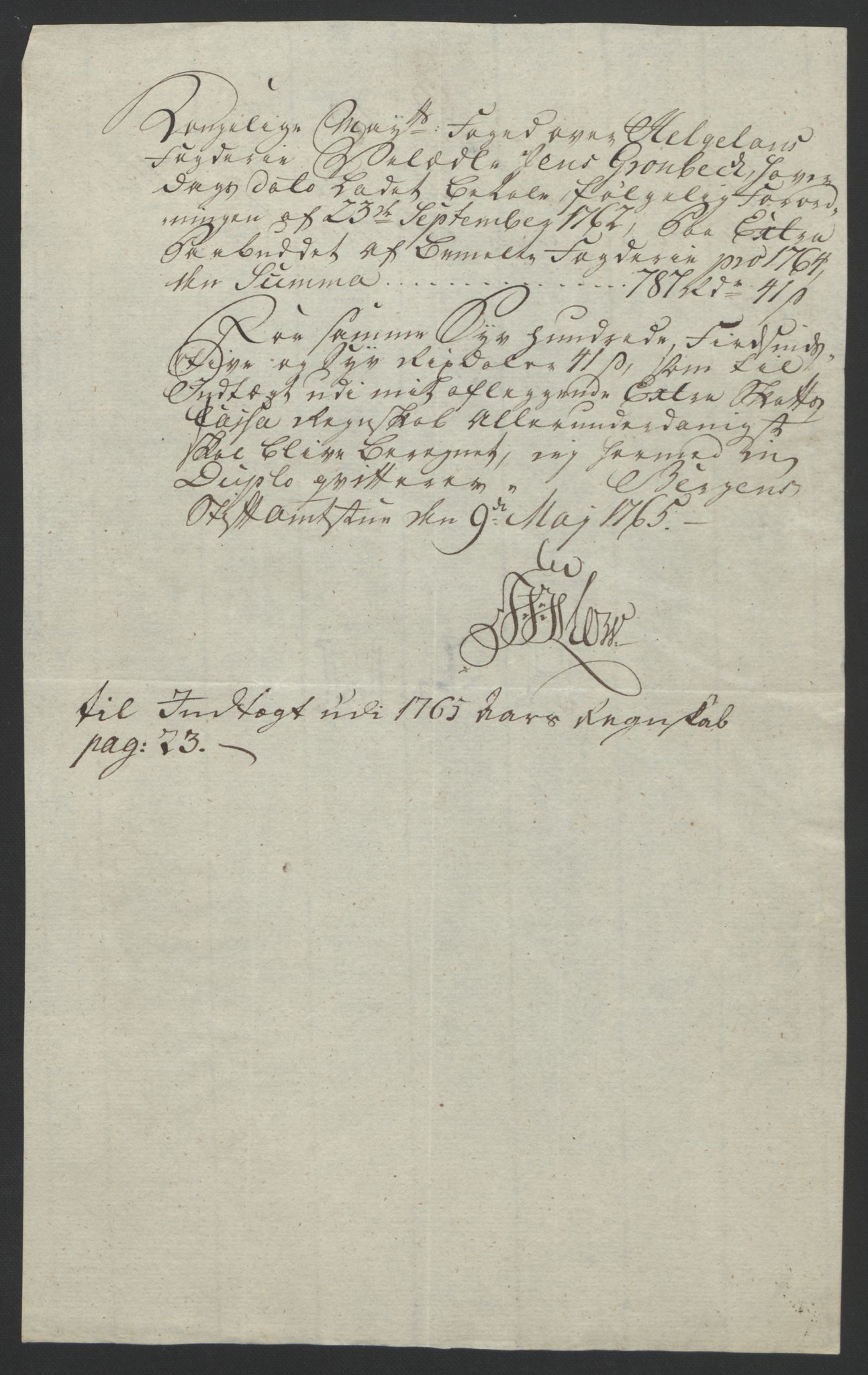 Rentekammeret inntil 1814, Reviderte regnskaper, Fogderegnskap, RA/EA-4092/R65/L4573: Ekstraskatten Helgeland, 1762-1772, p. 82