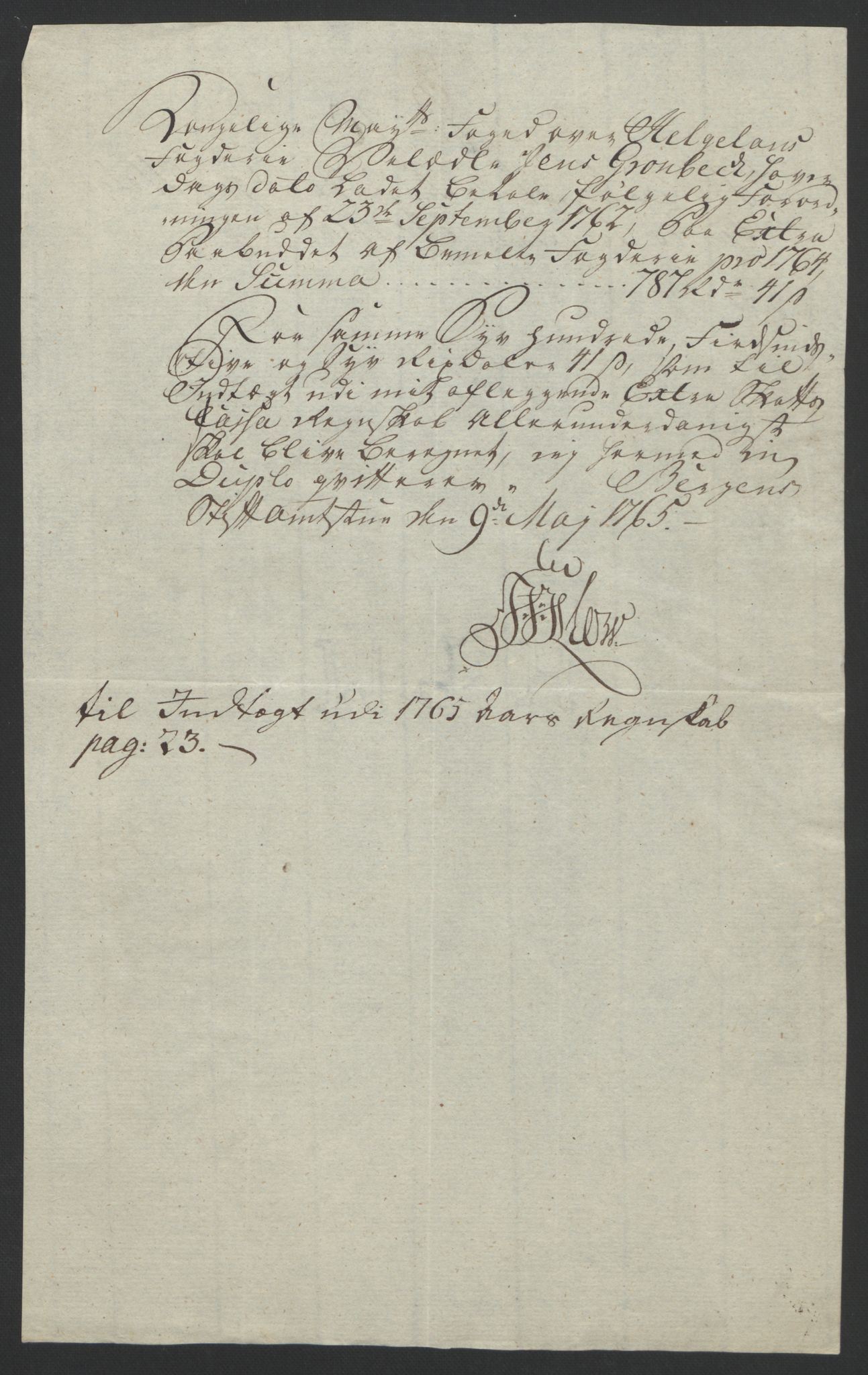 Rentekammeret inntil 1814, Reviderte regnskaper, Fogderegnskap, AV/RA-EA-4092/R65/L4573: Ekstraskatten Helgeland, 1762-1772, p. 82