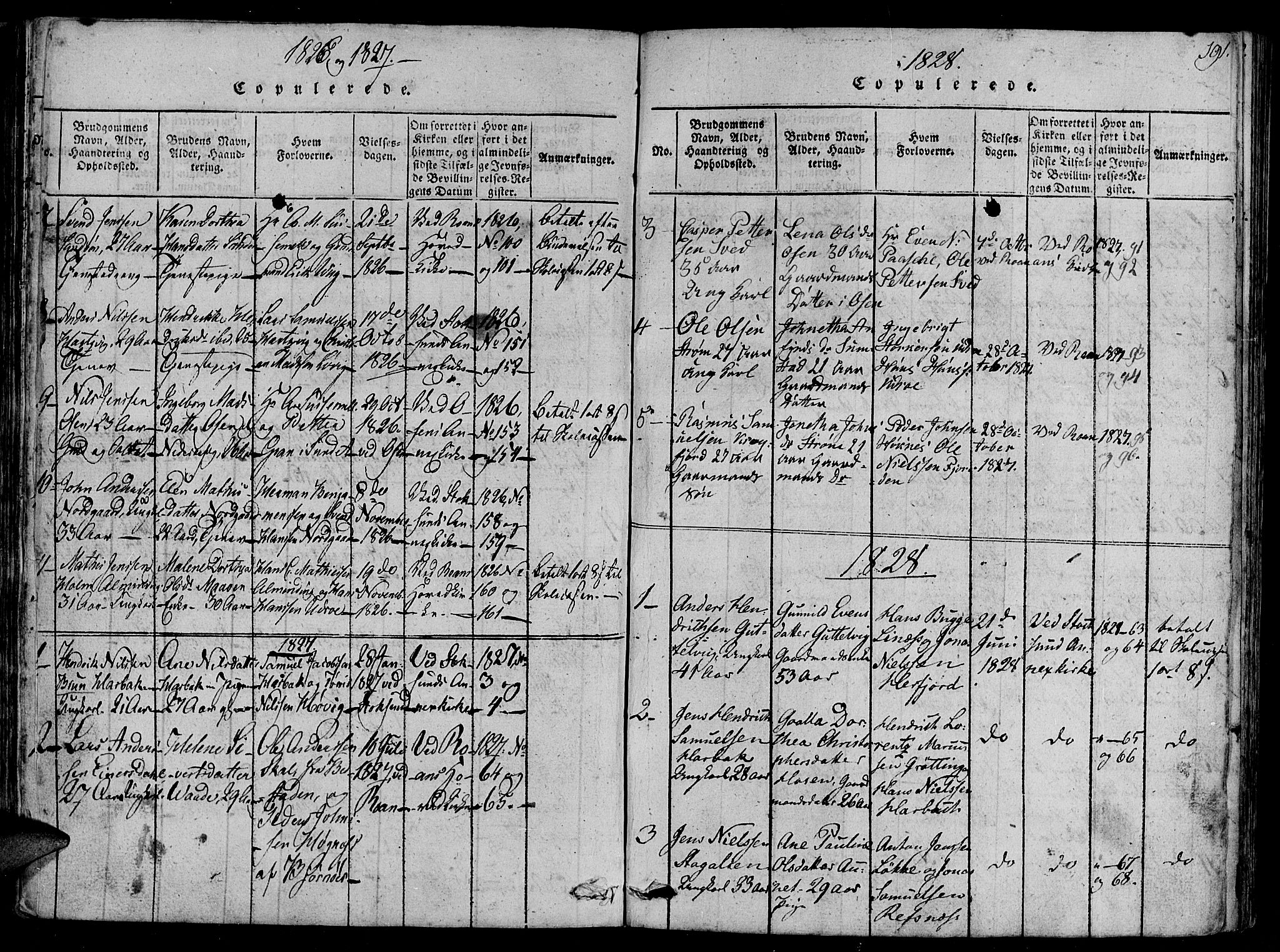 Ministerialprotokoller, klokkerbøker og fødselsregistre - Sør-Trøndelag, SAT/A-1456/657/L0702: Parish register (official) no. 657A03, 1818-1831, p. 191