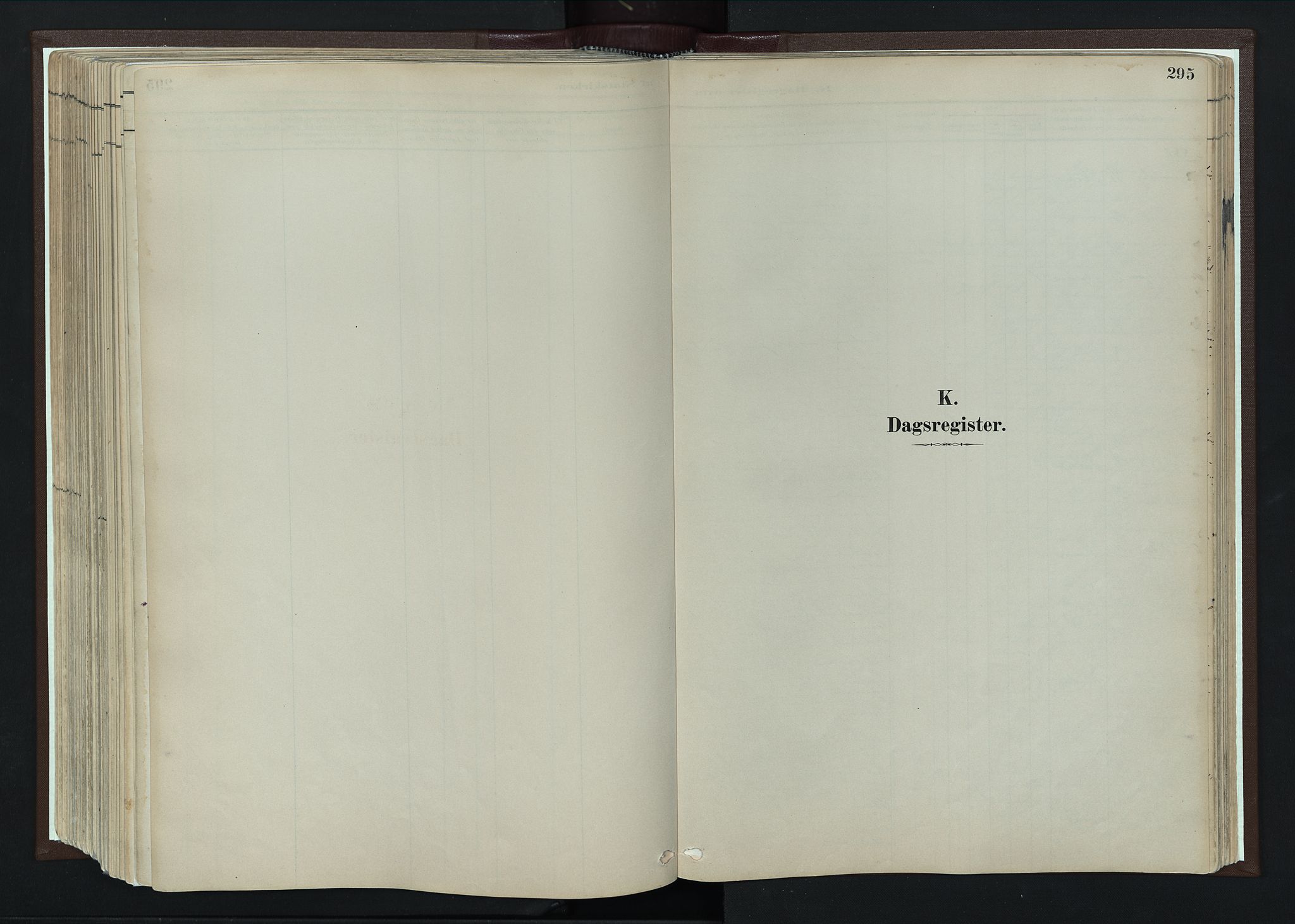 Nord-Fron prestekontor, SAH/PREST-080/H/Ha/Haa/L0004: Parish register (official) no. 4, 1884-1914, p. 295
