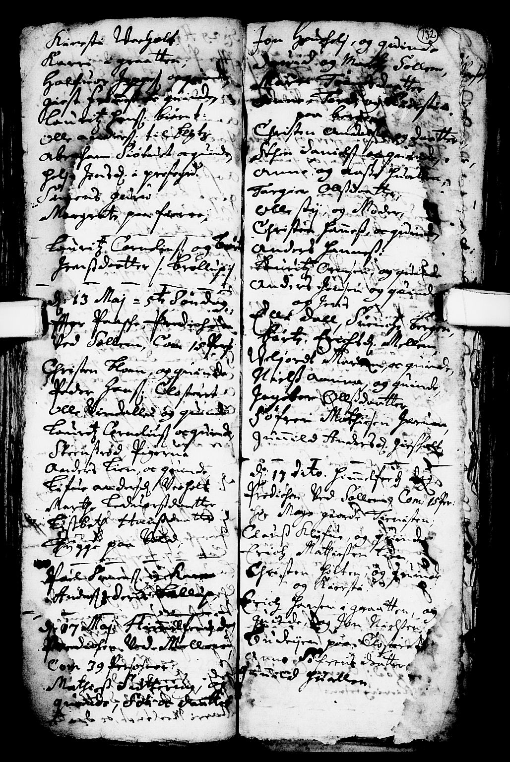 Solum kirkebøker, SAKO/A-306/F/Fa/L0001: Parish register (official) no. I 1, 1701-1716, p. 132