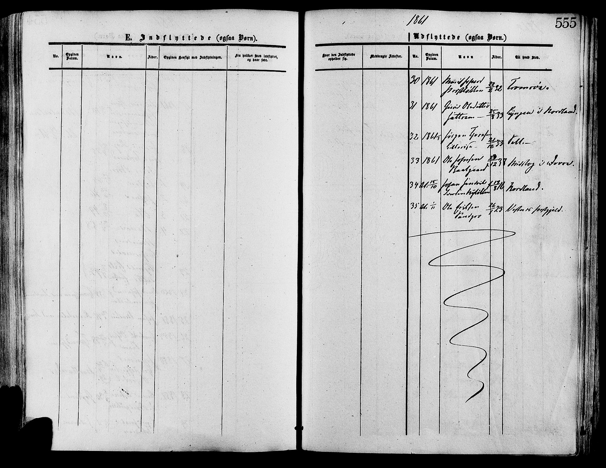 Lesja prestekontor, SAH/PREST-068/H/Ha/Haa/L0008: Parish register (official) no. 8, 1854-1880, p. 555