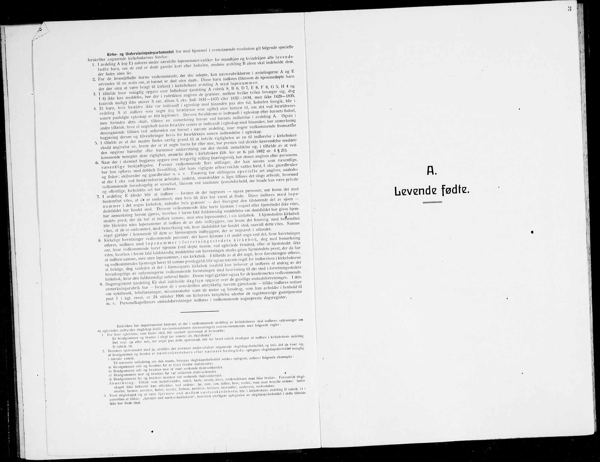 Finnås sokneprestembete, SAB/A-99925/H/Ha/Hab/Haba/L0005: Parish register (copy) no. A 5, 1924-1945, p. 3