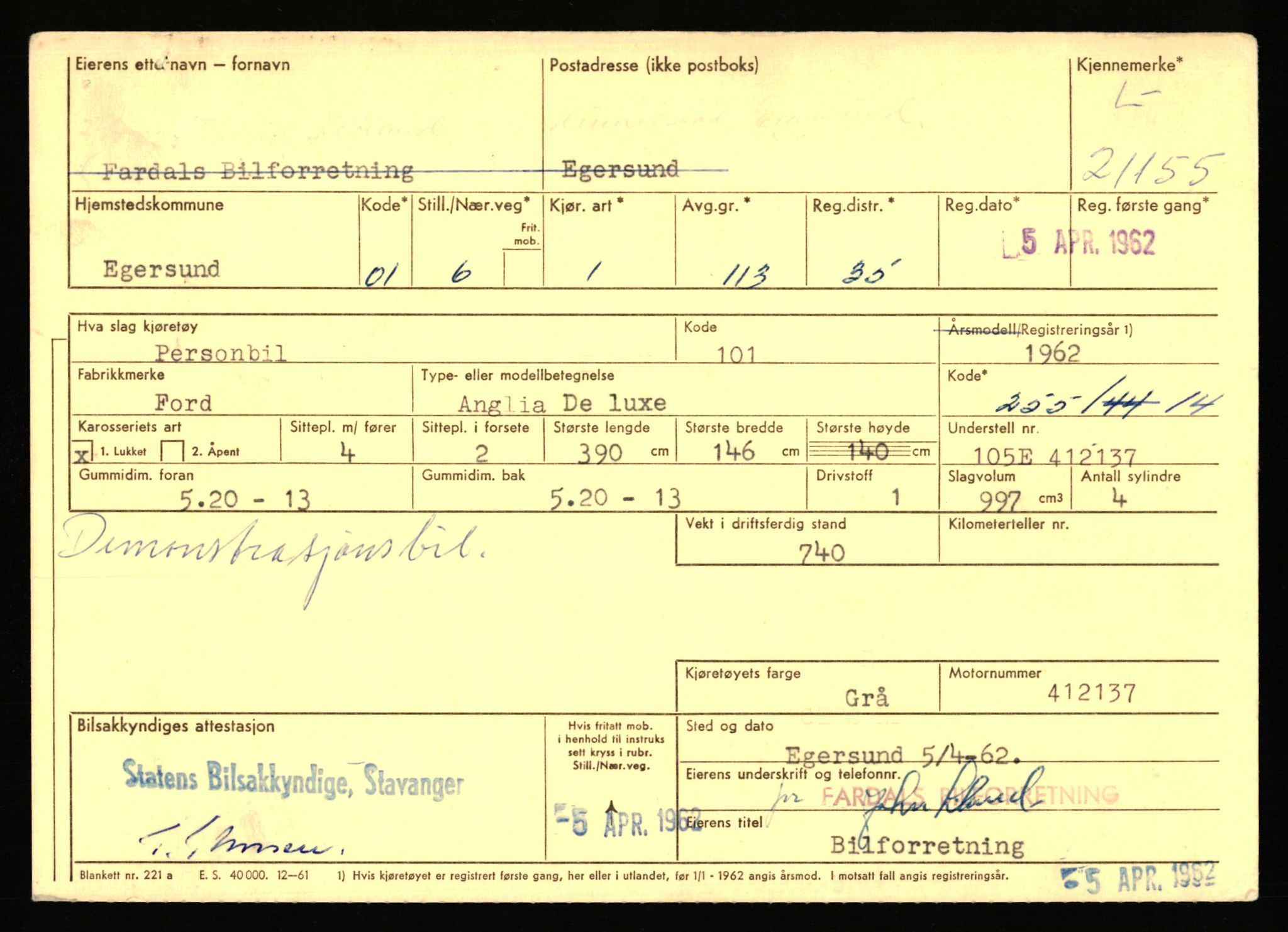 Stavanger trafikkstasjon, AV/SAST-A-101942/0/F/L0037: L-20500 - L-21499, 1930-1971, p. 1789