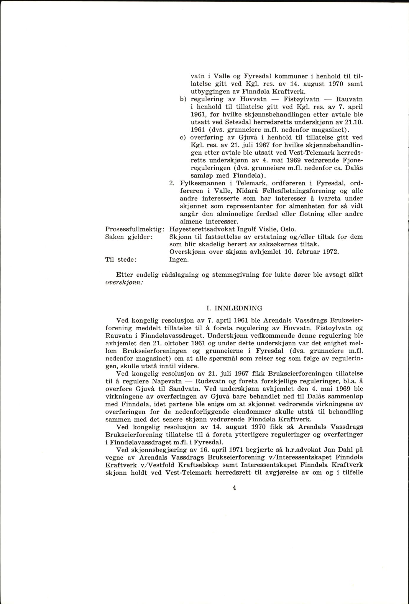 Vest-Telemark sorenskriveri, AV/SAKO-A-134/F/Fo/Fob/L0004: Skjønn/rettsbøker for kraftutbygging/veg, 1973-1989, p. 6
