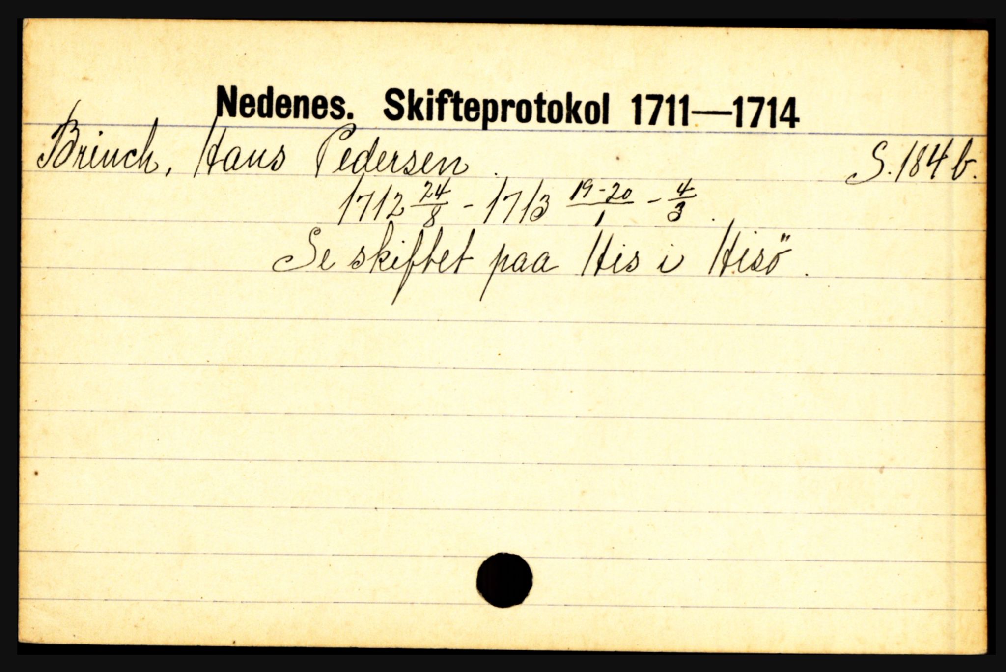 Nedenes sorenskriveri før 1824, AV/SAK-1221-0007/H, p. 3963